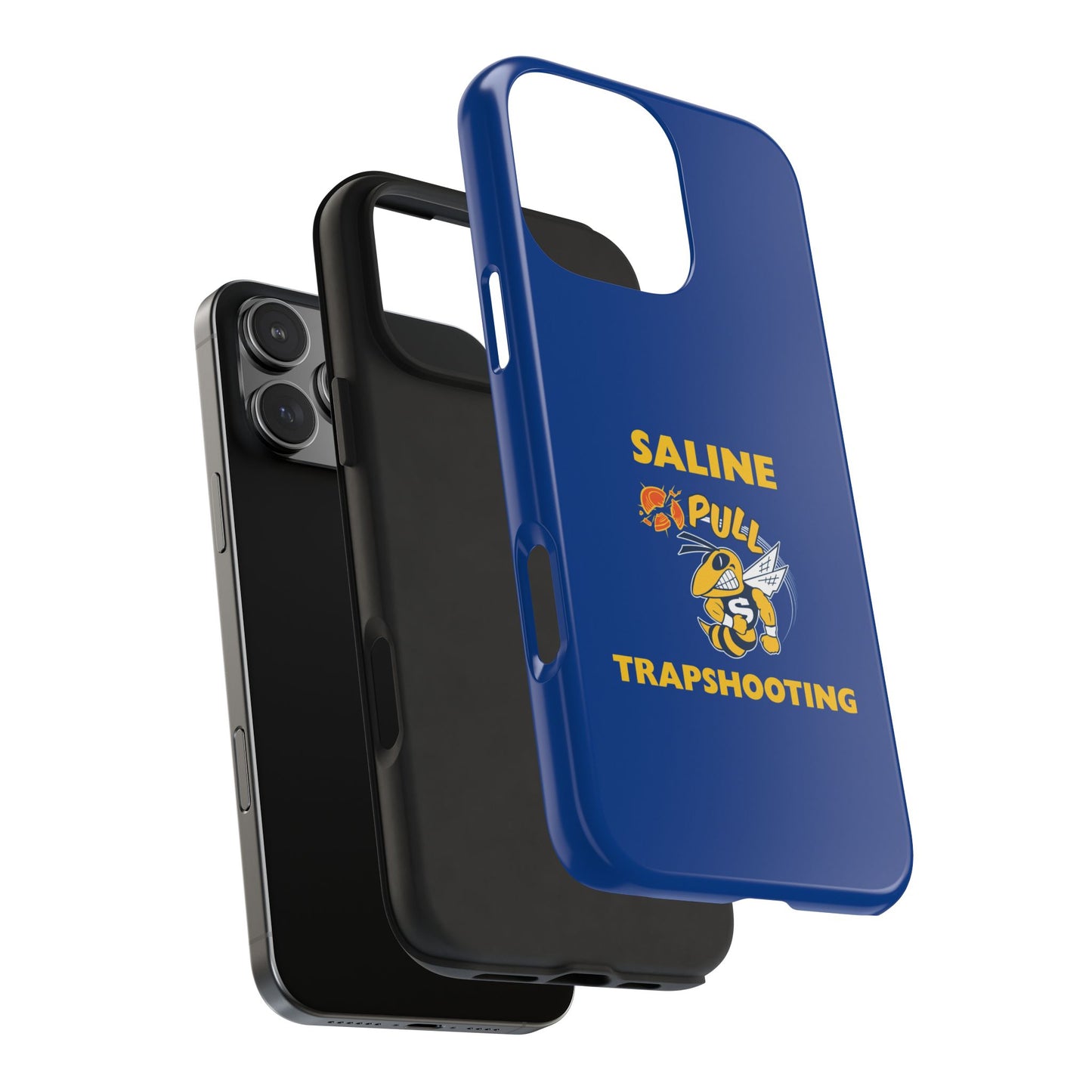 Saline Trapshooting Tough Phone Case - Durable and Stylish Protection for Outdoors Enthusiasts