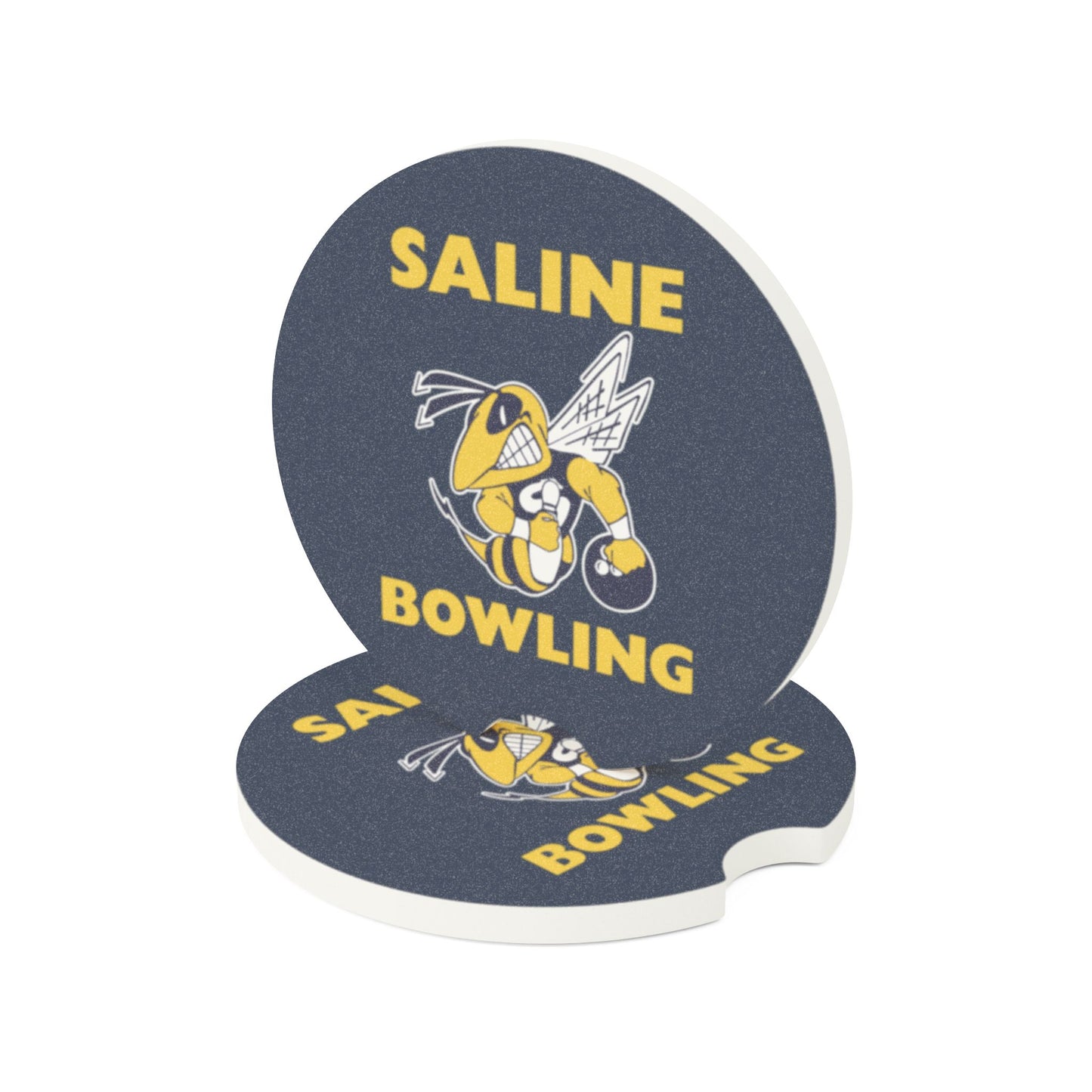 Saline Bowling Car Coaster