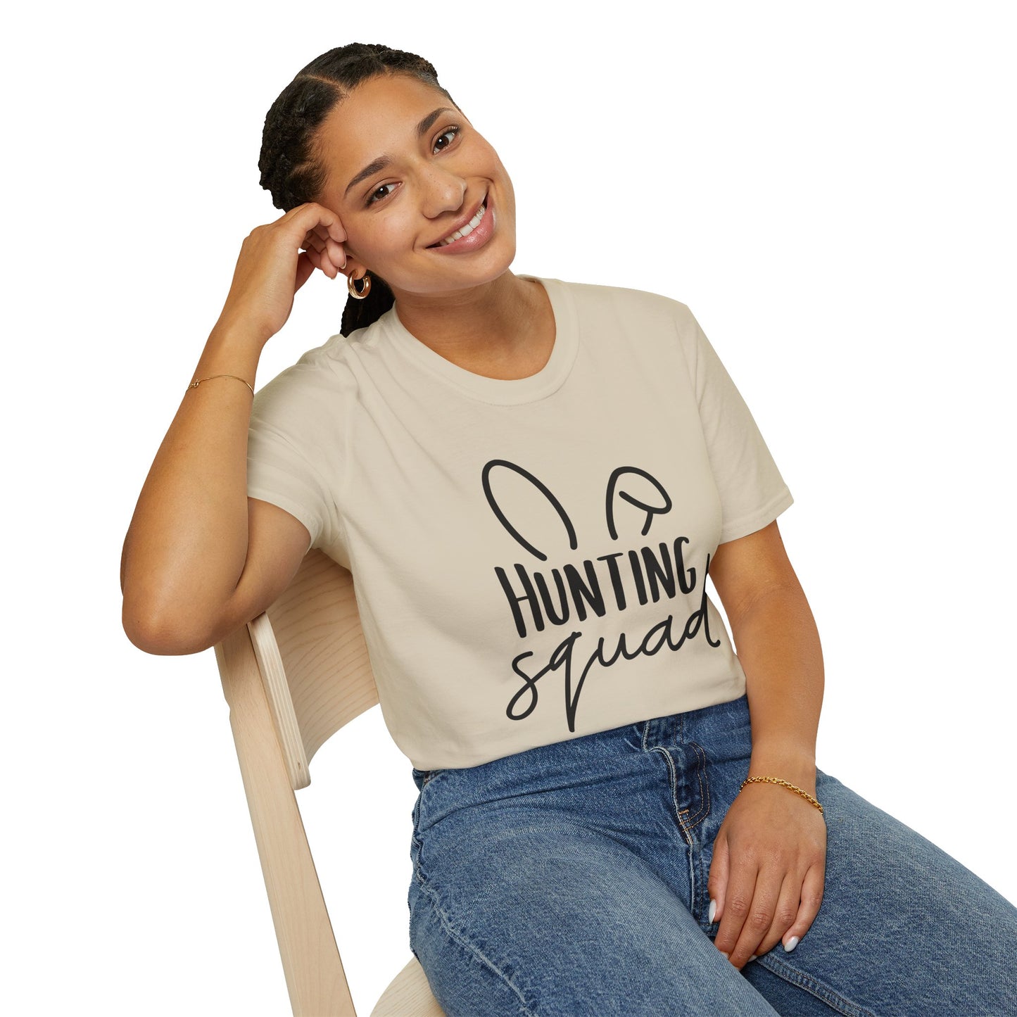 Hunting Squad Unisex Softstyle T-Shirt - Perfect for Outdoor Enthusiasts!