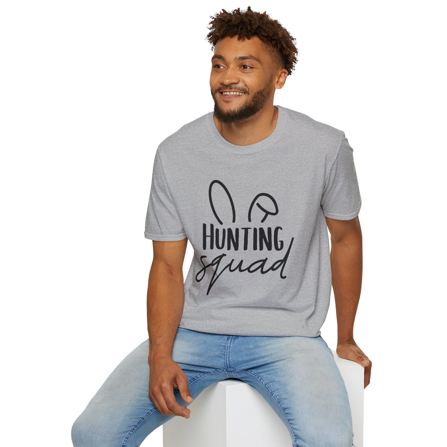 Hunting Squad Unisex Softstyle T-Shirt - Perfect for Outdoor Enthusiasts!