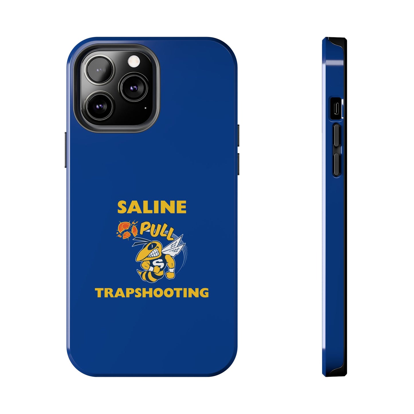 Saline Trapshooting Tough Phone Case - Durable and Stylish Protection for Outdoors Enthusiasts