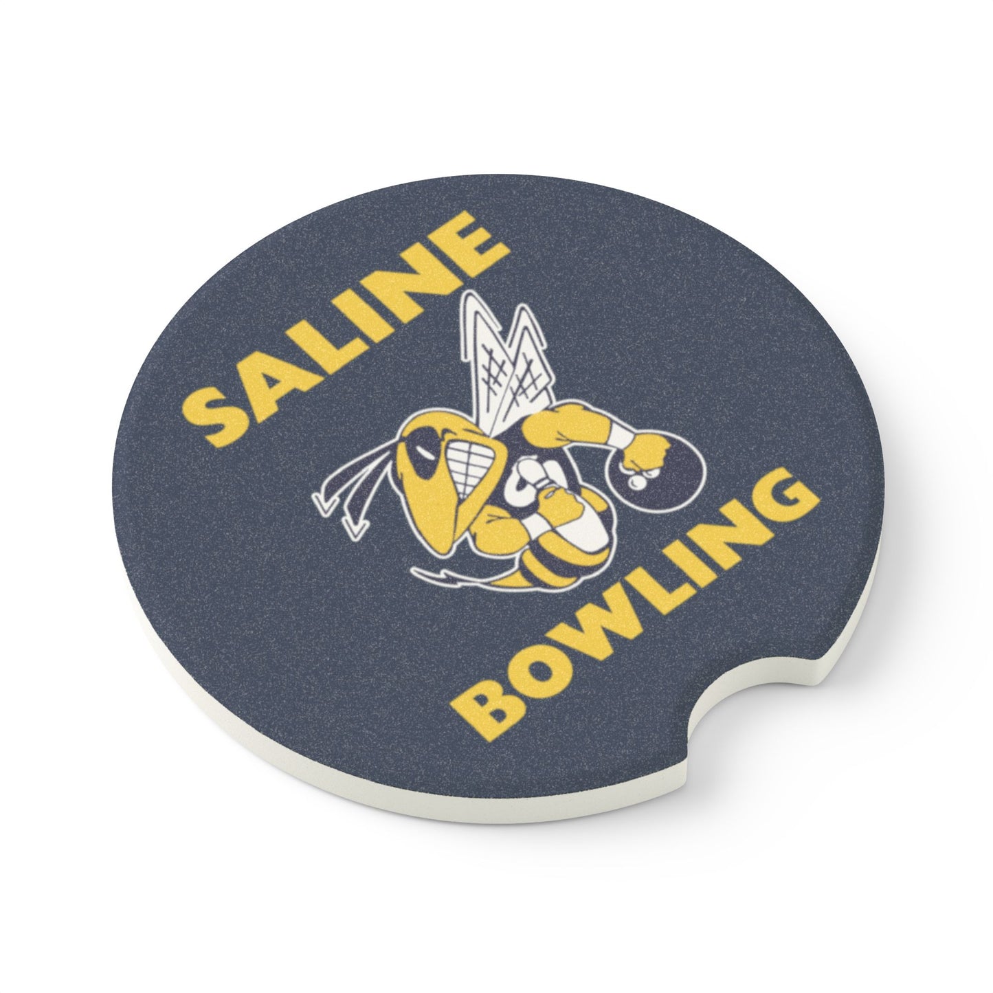 Saline Bowling Car Coaster