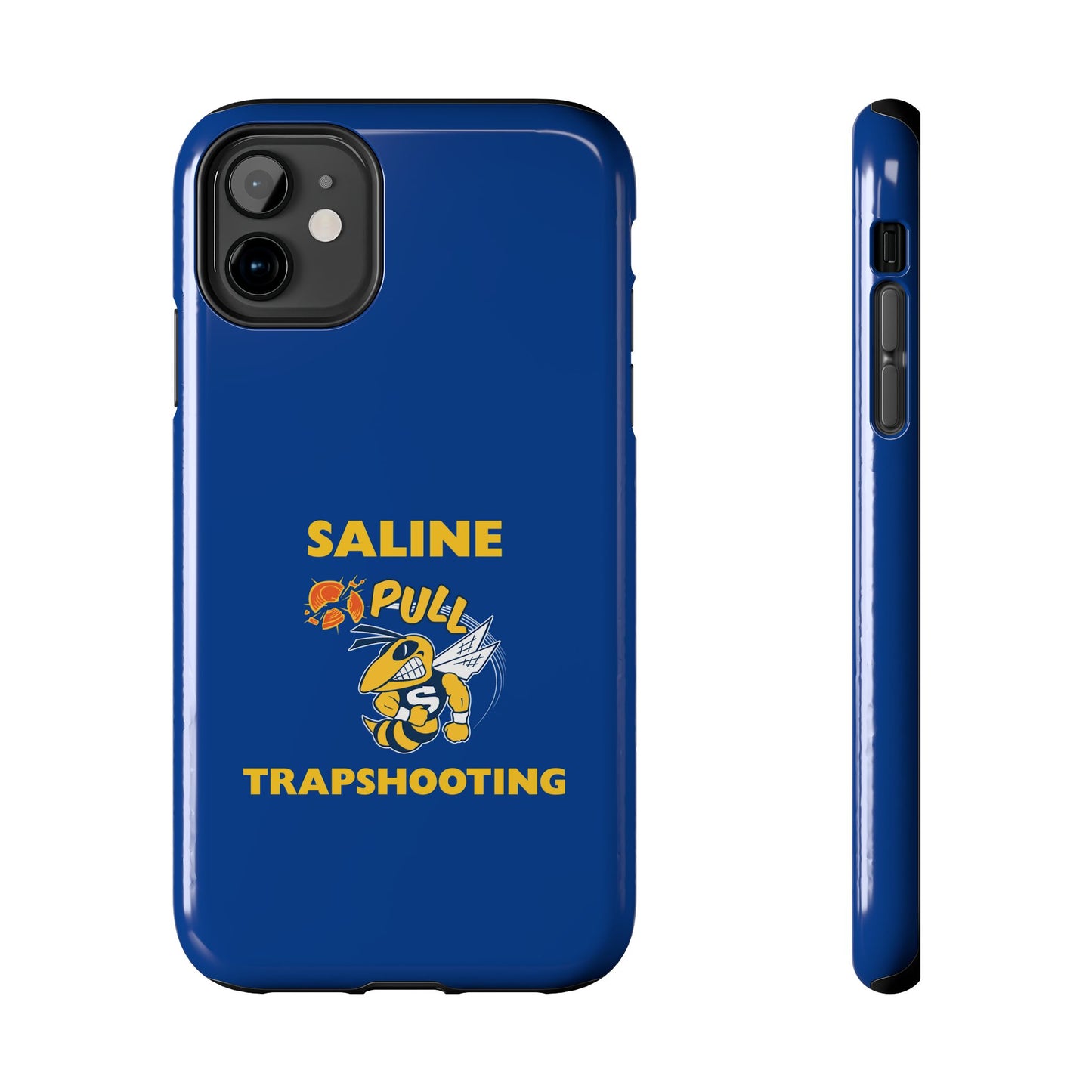 Saline Trapshooting Tough Phone Case - Durable and Stylish Protection for Outdoors Enthusiasts