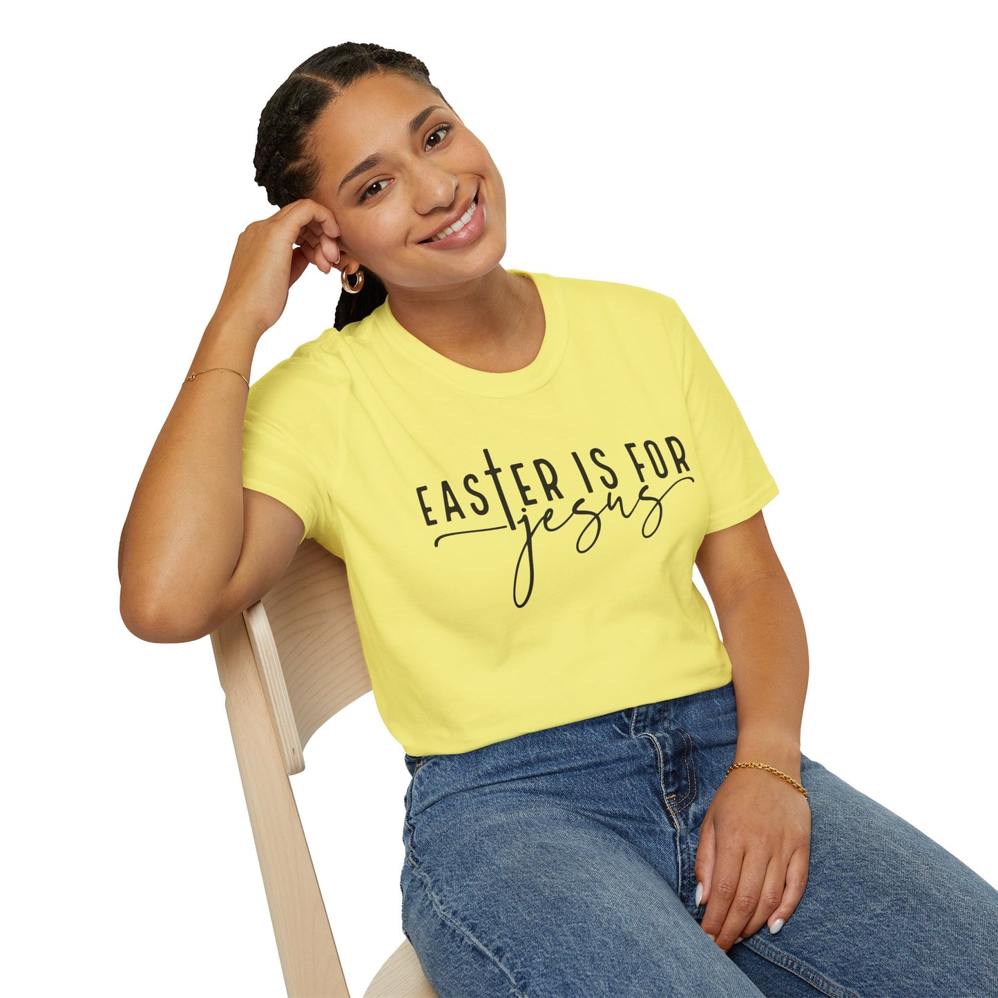 Easter is for Jesus Unisex Softstyle T-Shirt