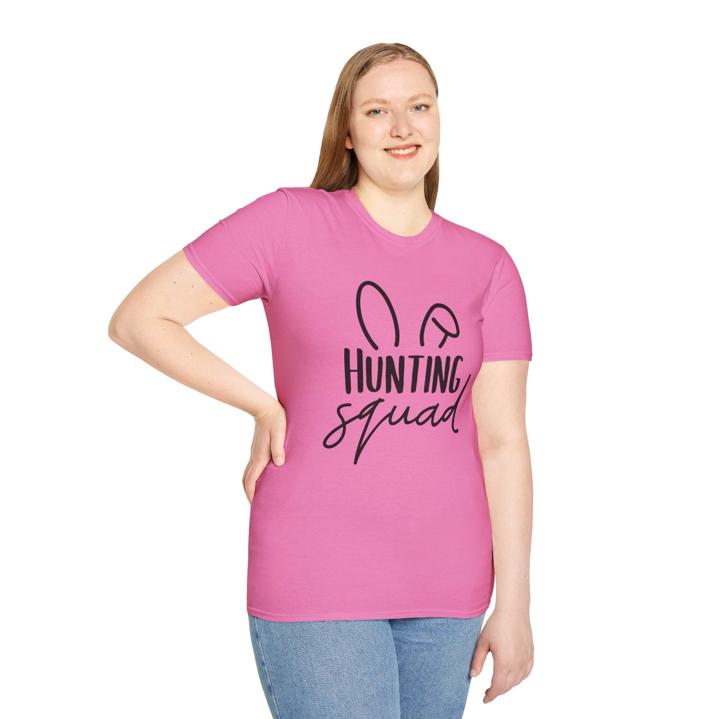 Hunting Squad Unisex Softstyle T-Shirt - Perfect for Outdoor Enthusiasts!