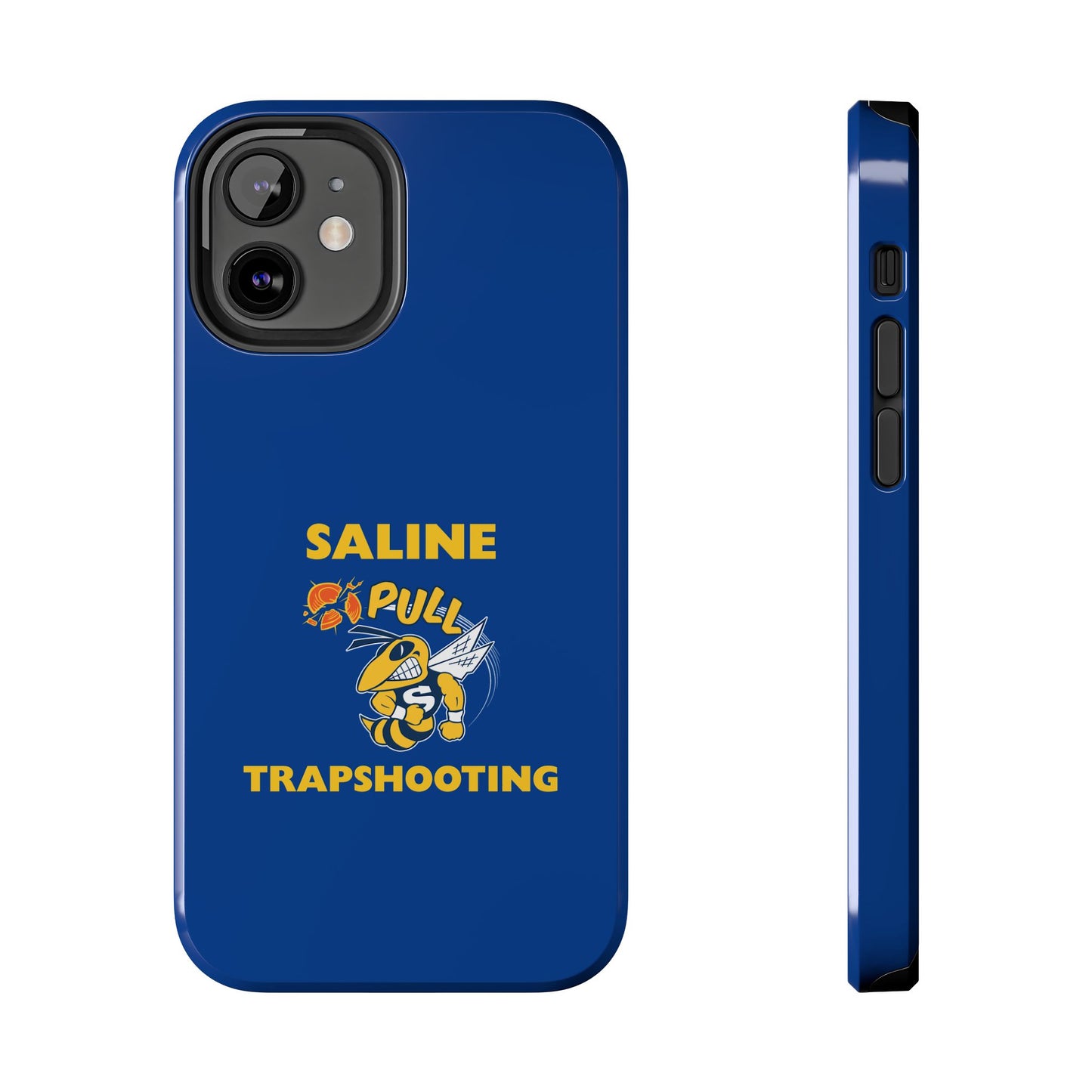 Saline Trapshooting Tough Phone Case - Durable and Stylish Protection for Outdoors Enthusiasts