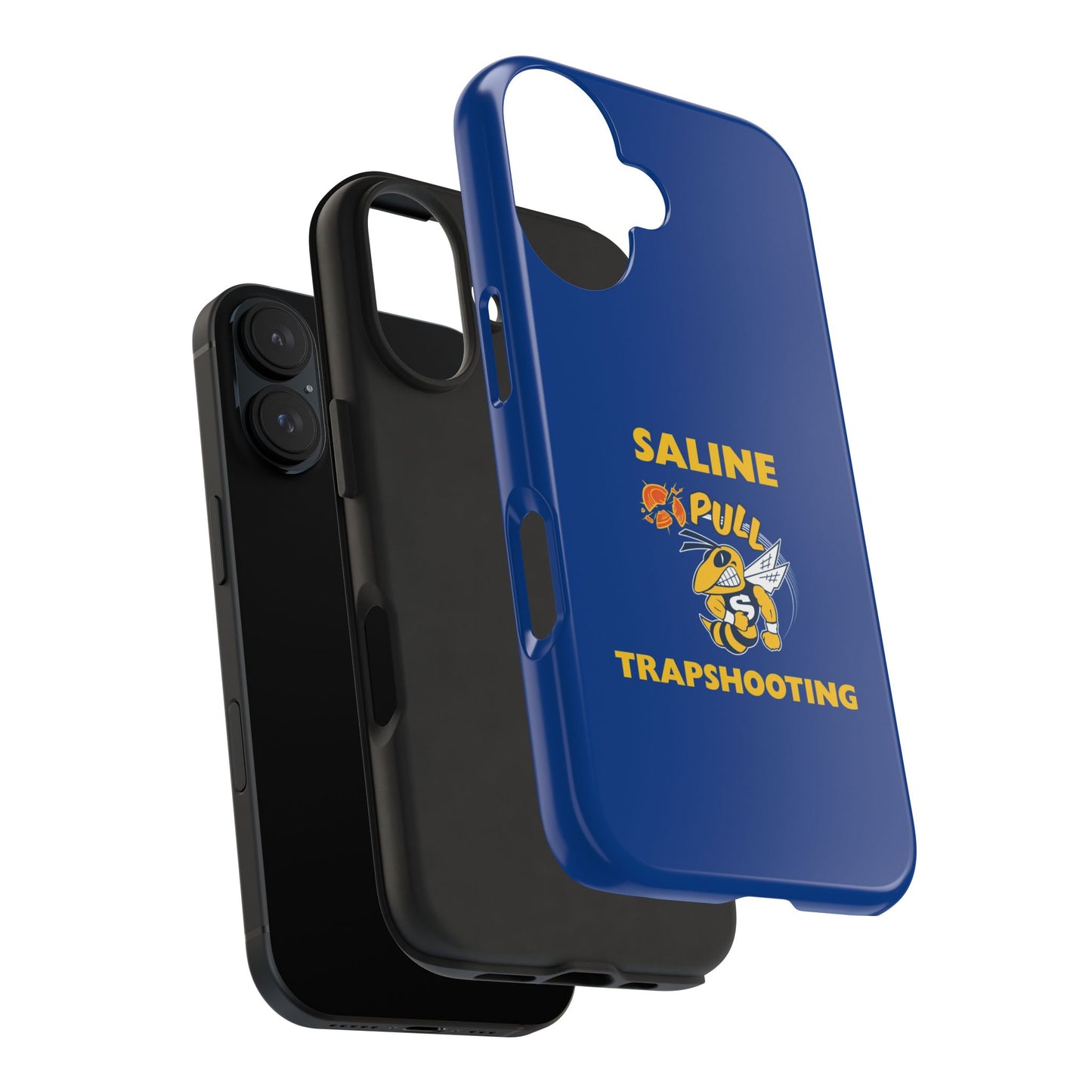 Saline Trapshooting Tough Phone Case - Durable and Stylish Protection for Outdoors Enthusiasts