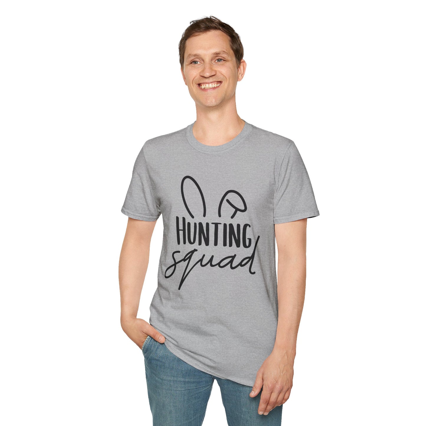 Hunting Squad Unisex Softstyle T-Shirt - Perfect for Outdoor Enthusiasts!