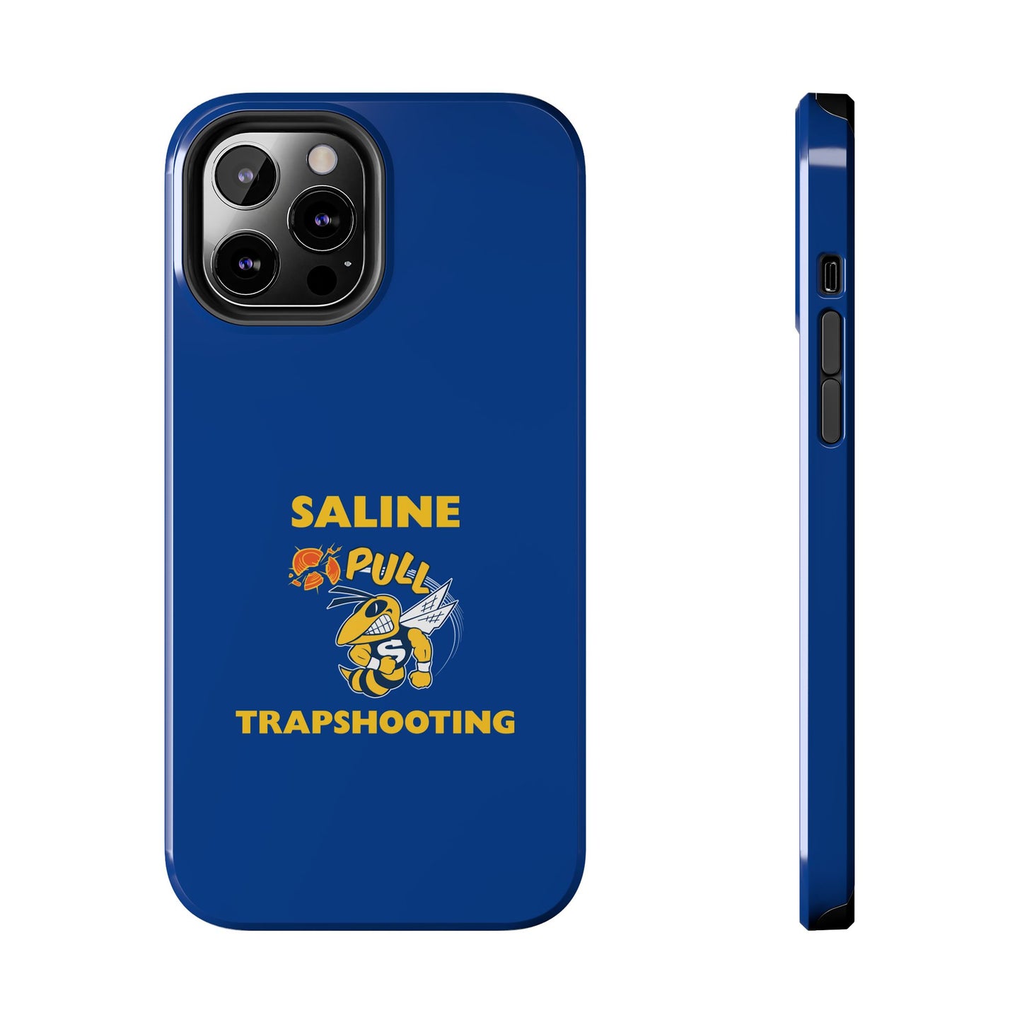 Saline Trapshooting Tough Phone Case - Durable and Stylish Protection for Outdoors Enthusiasts
