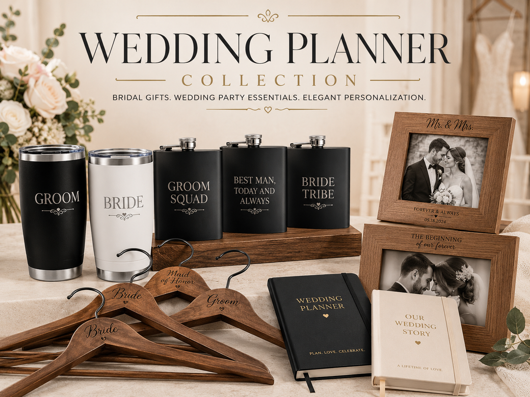 Custom Engraved Wedding items