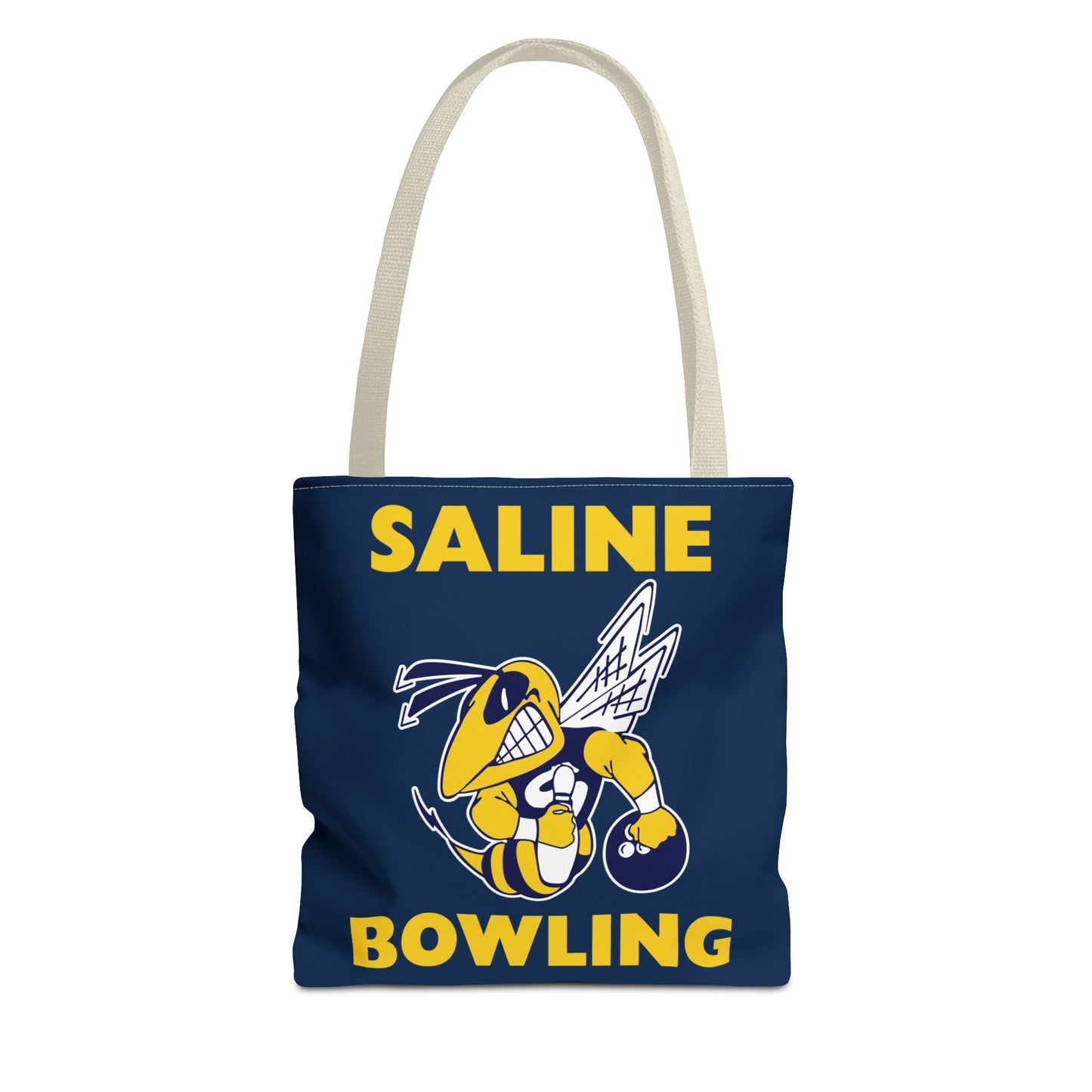 Saline Bowling Tote Bag - Sporty and Stylish Carry-All for Bowling Enthusiasts