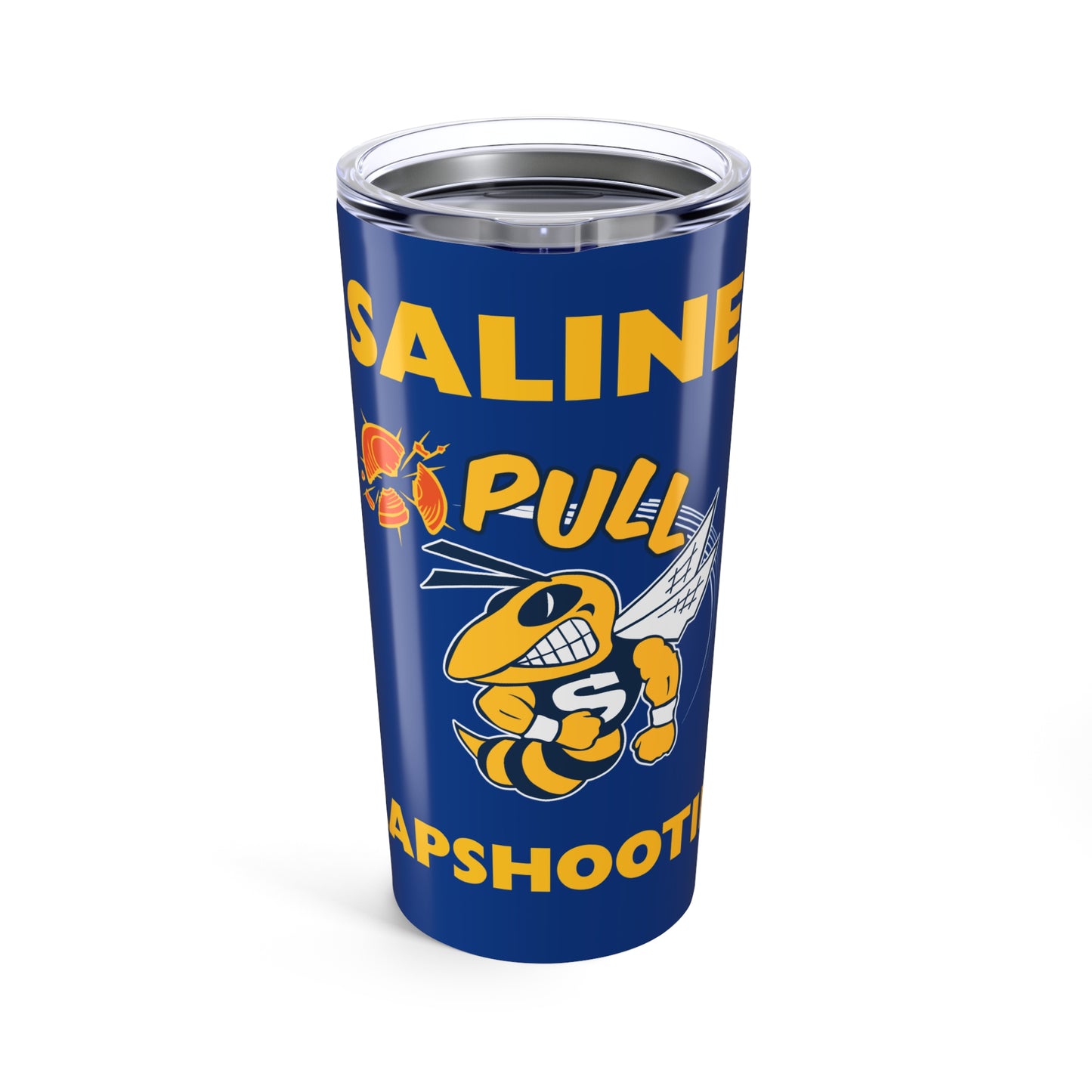 Personalized Saline Pull 20oz Tumbler - Perfect for Proud School Spirit