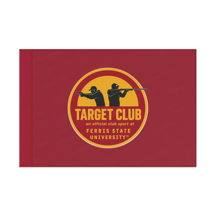Target Club Flag - Ferris State University Shooting Team Banner