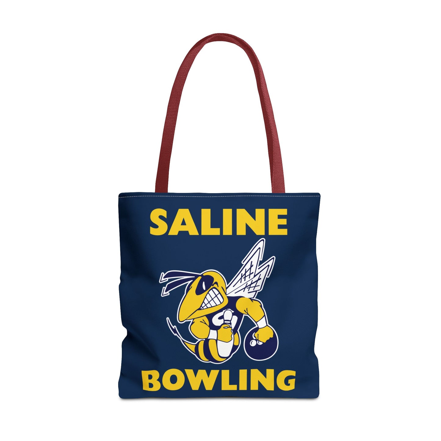 Saline Bowling Tote Bag - Sporty and Stylish Carry-All for Bowling Enthusiasts