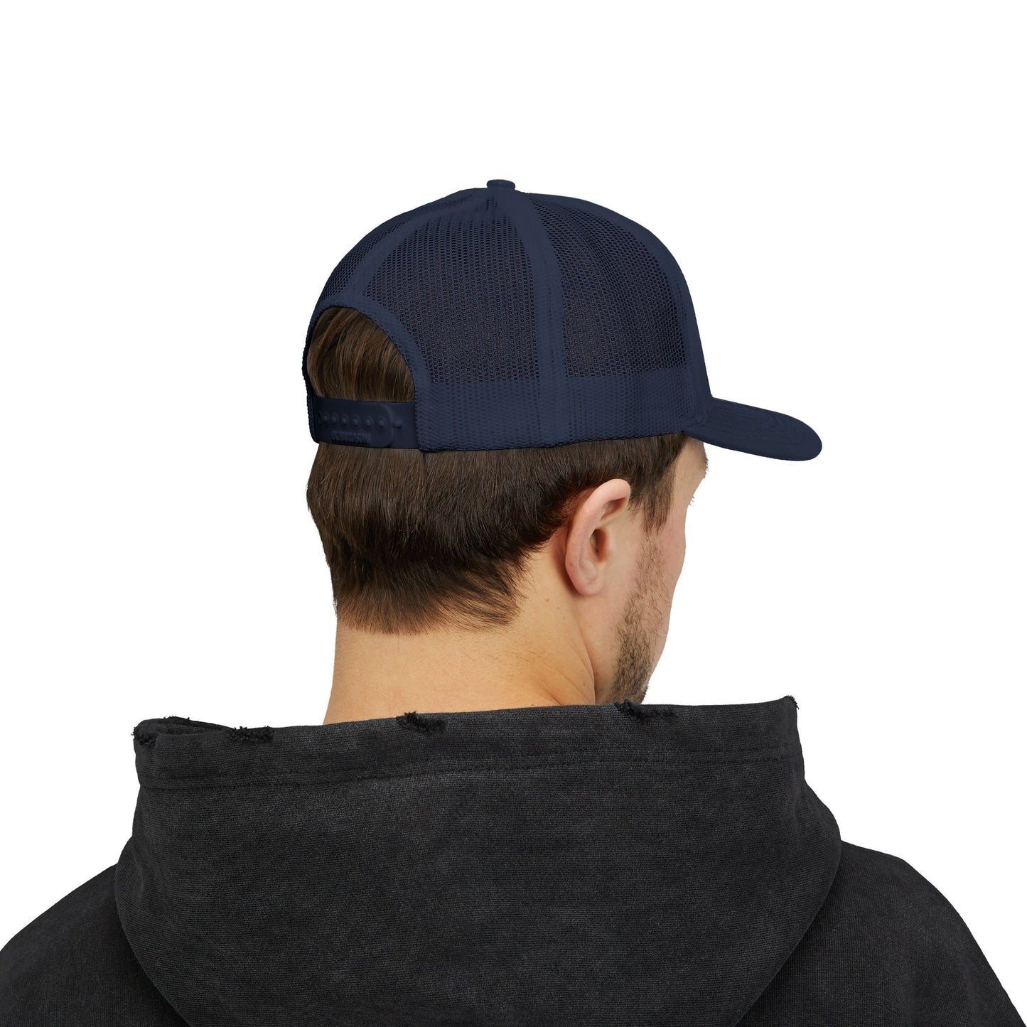 Saline Lacrosse Embroidered Snapback Trucker Cap