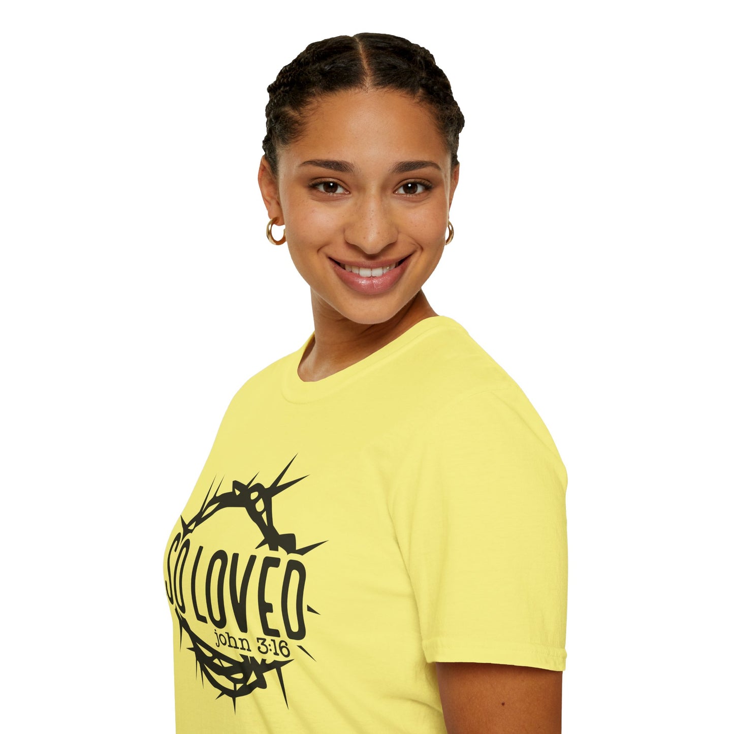 So Loved Unisex Softstyle T-Shirt - Faith-Inspired Apparel for Everyday Wear