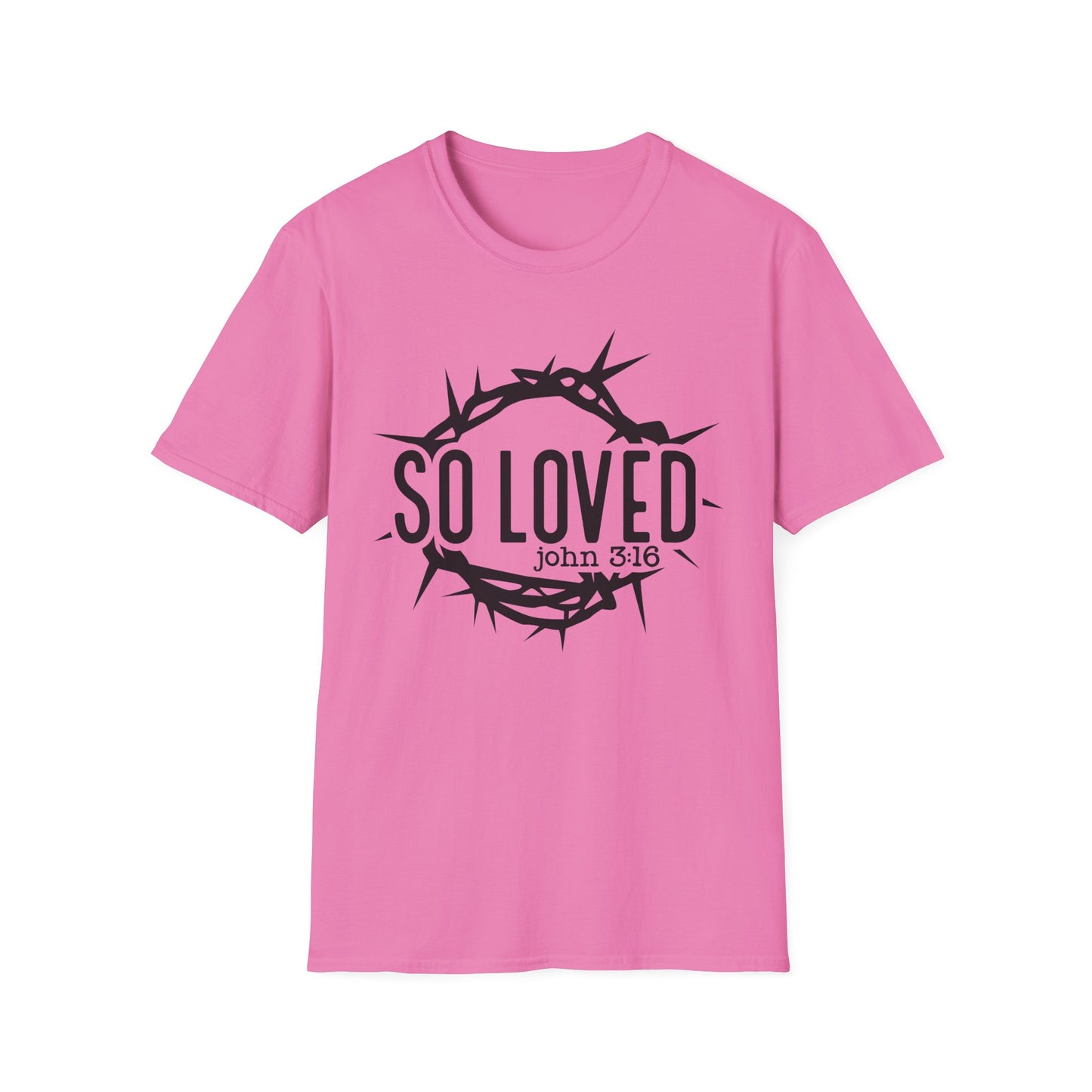 So Loved Unisex Softstyle T-Shirt - Faith-Inspired Apparel for Everyday Wear