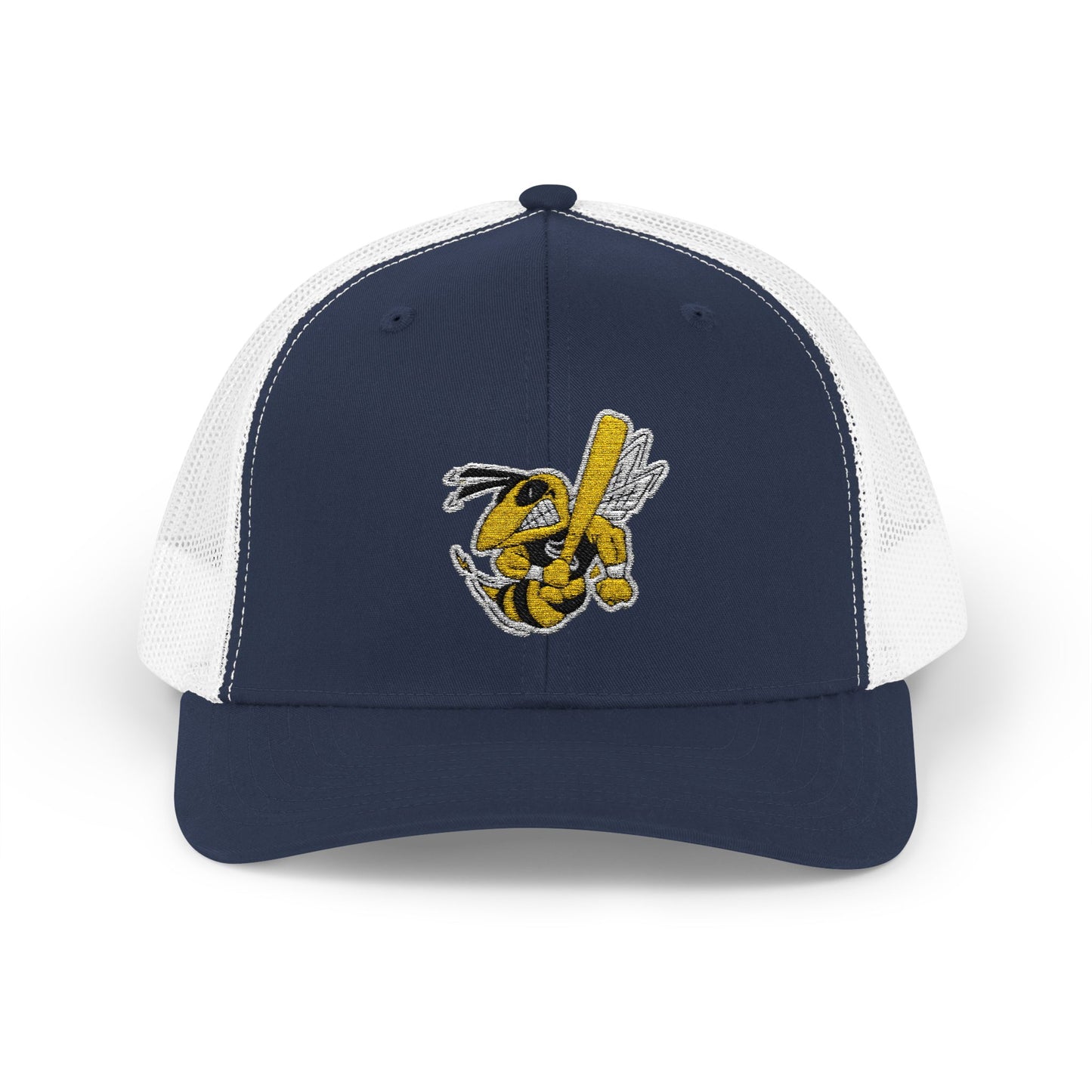 Saline Baseball Navy & White Trucker Cap