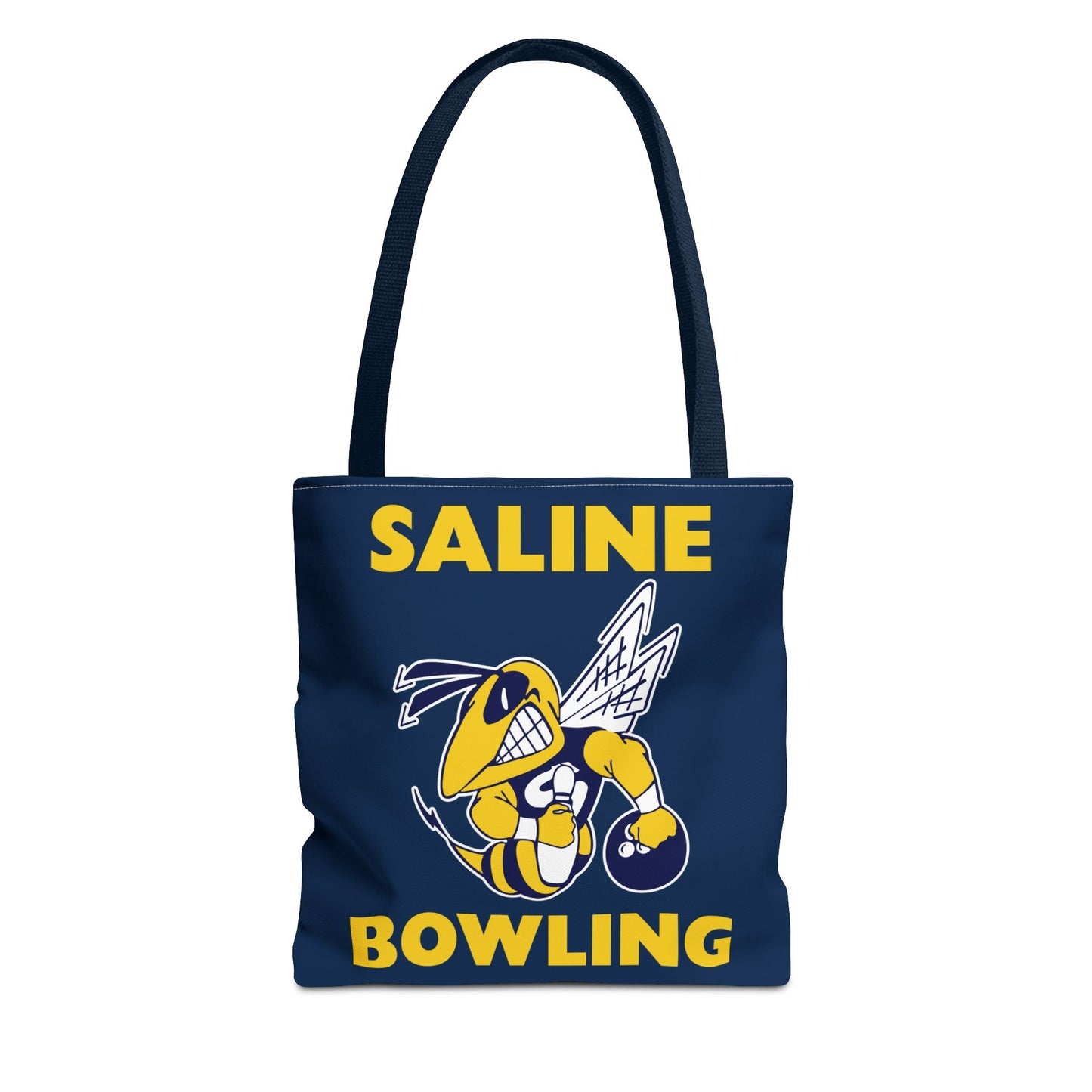 Saline Bowling Tote Bag - Sporty and Stylish Carry-All for Bowling Enthusiasts