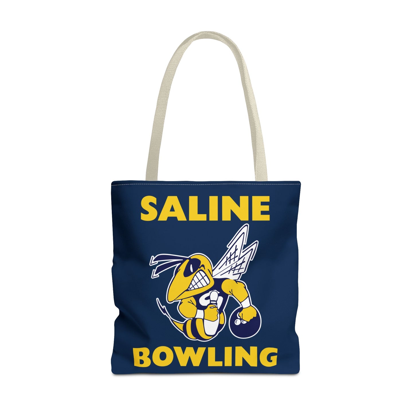 Saline Bowling Tote Bag - Sporty and Stylish Carry-All for Bowling Enthusiasts