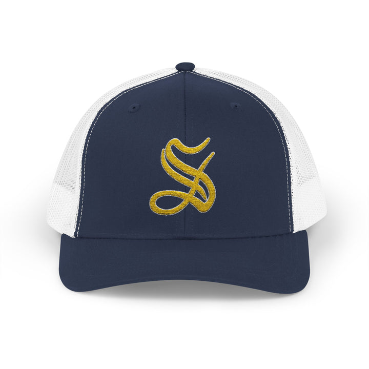 Saline Baseball Old English S Embroidered Snapback Hat
