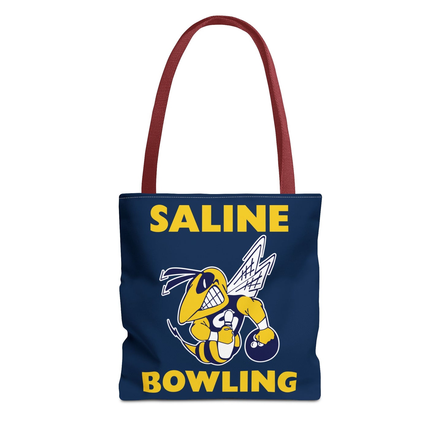 Saline Bowling Tote Bag - Sporty and Stylish Carry-All for Bowling Enthusiasts