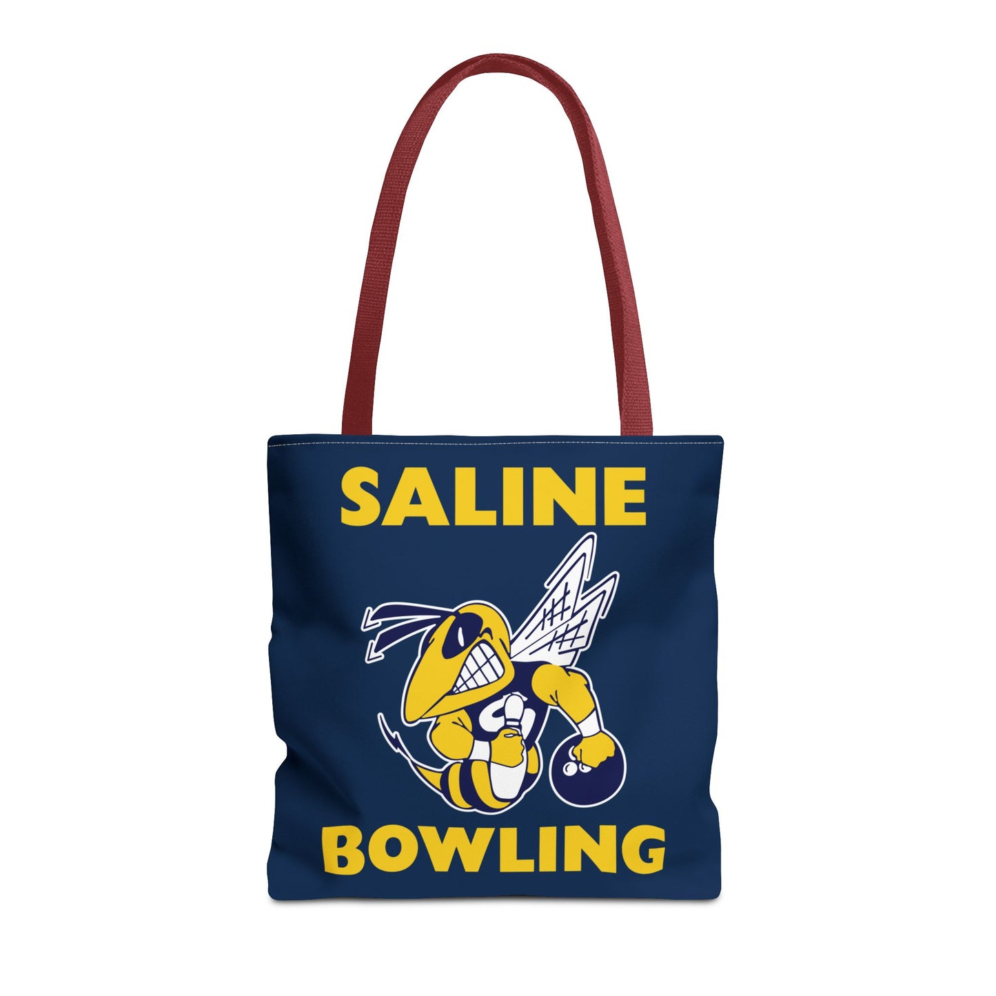 Saline Bowling Tote Bag - Sporty and Stylish Carry-All for Bowling Enthusiasts
