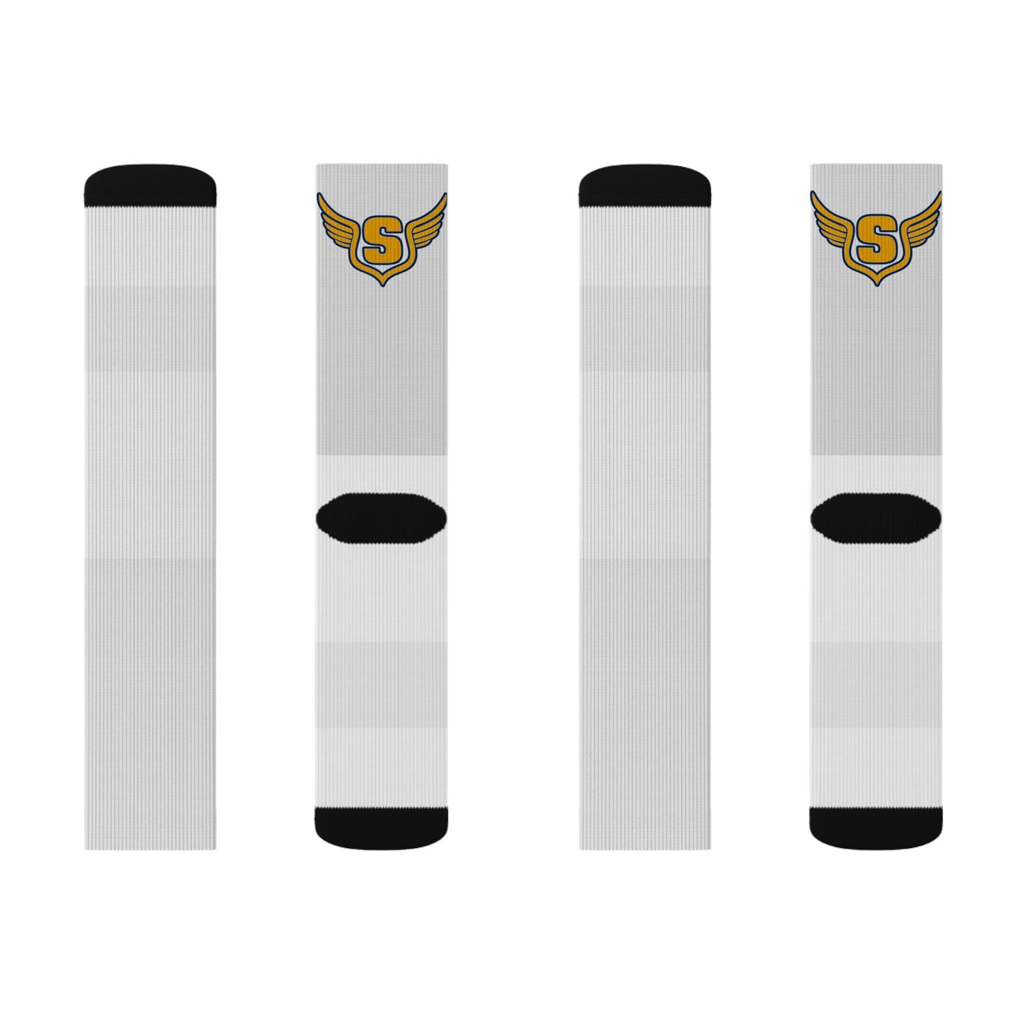 Saline Track Winged S Logo
