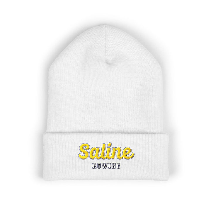 Saline Embroidered Cuffed Beanie