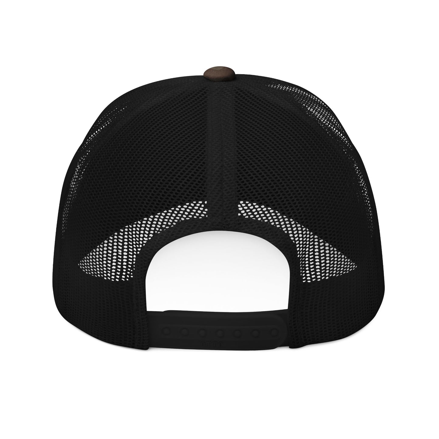 Embroidered Camo Trucker Hat