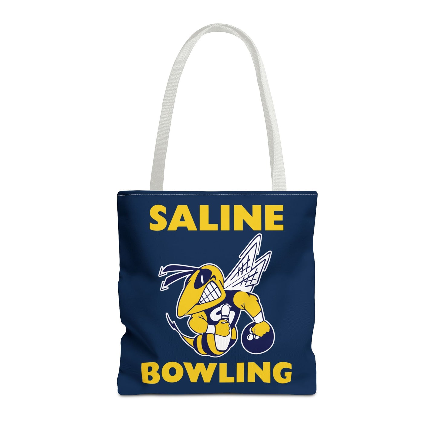 Saline Bowling Tote Bag - Sporty and Stylish Carry-All for Bowling Enthusiasts