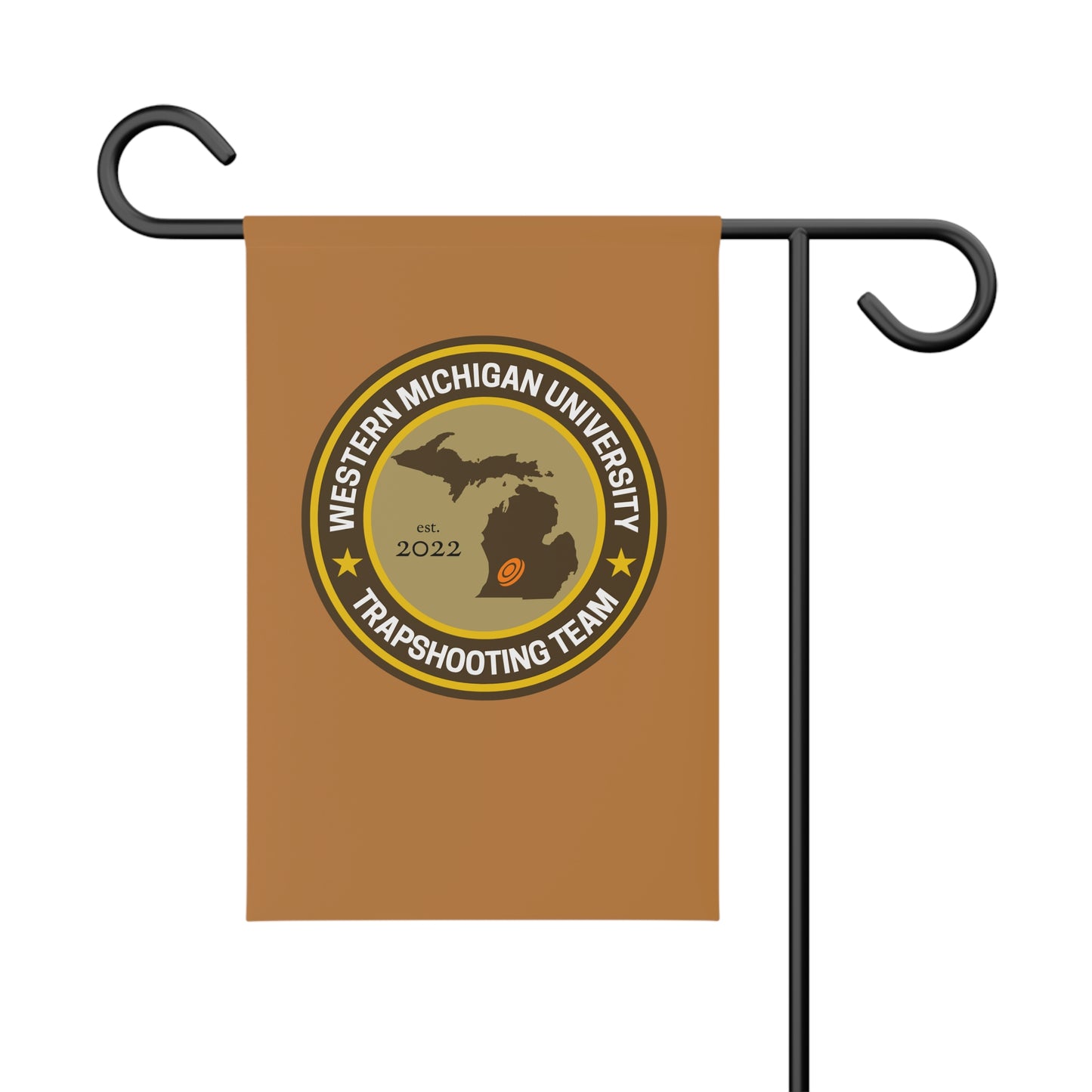 Western Michigan University Trapshooting Team Garden Banner