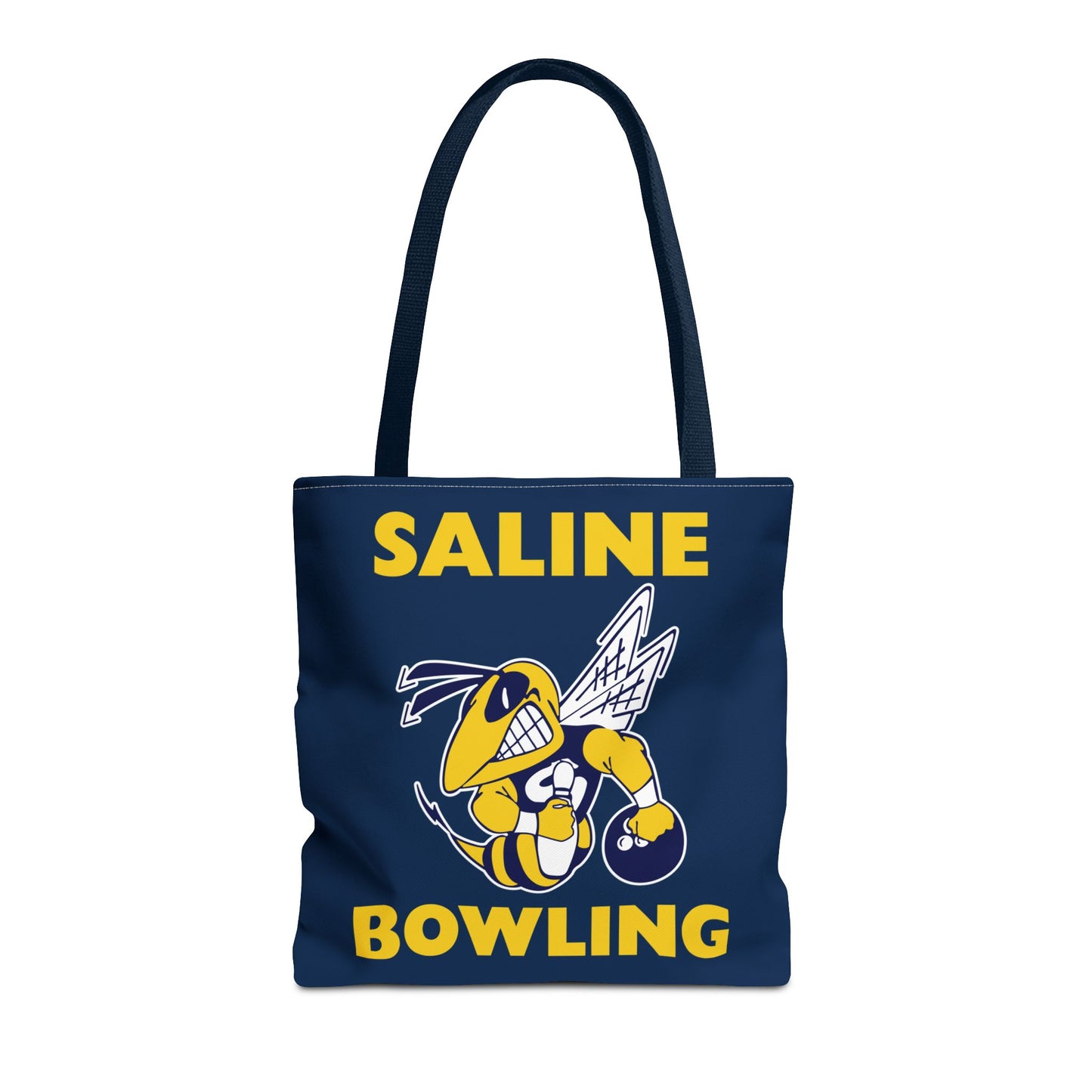 Saline Bowling Tote Bag - Sporty and Stylish Carry-All for Bowling Enthusiasts