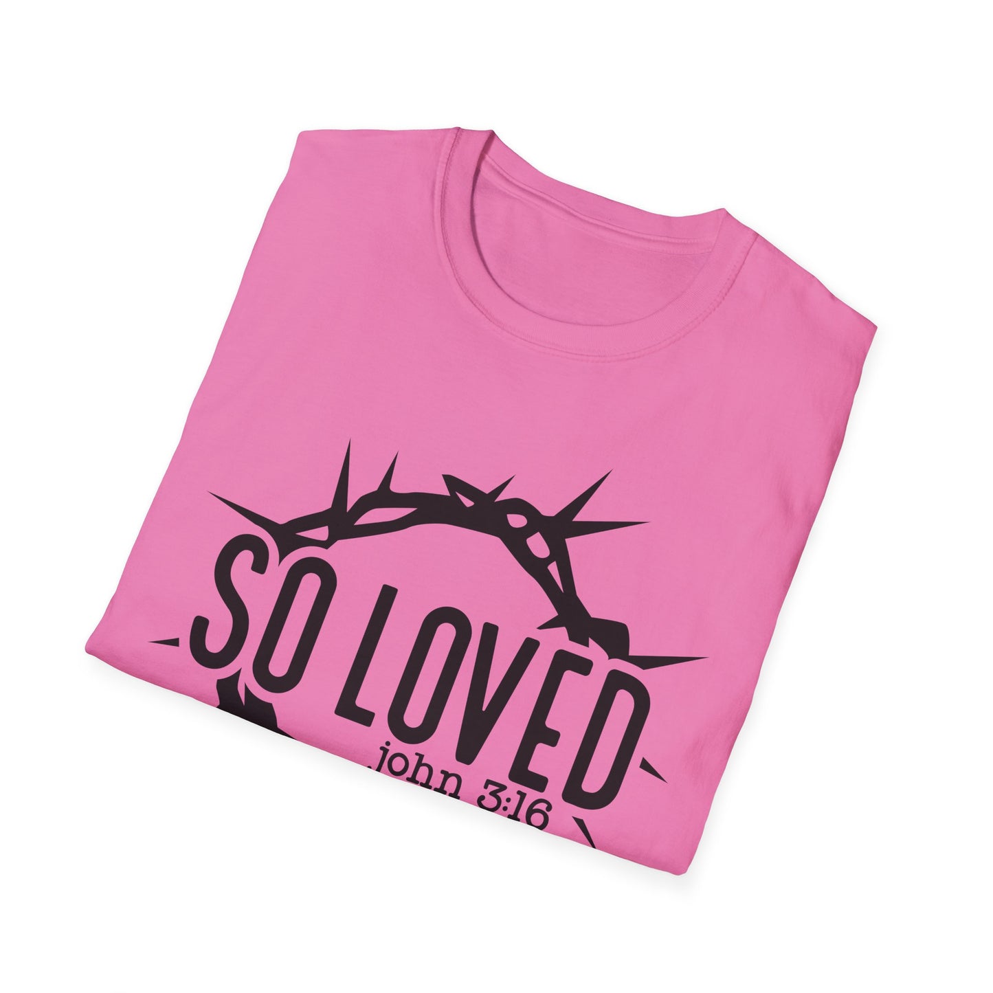 So Loved Unisex Softstyle T-Shirt - Faith-Inspired Apparel for Everyday Wear