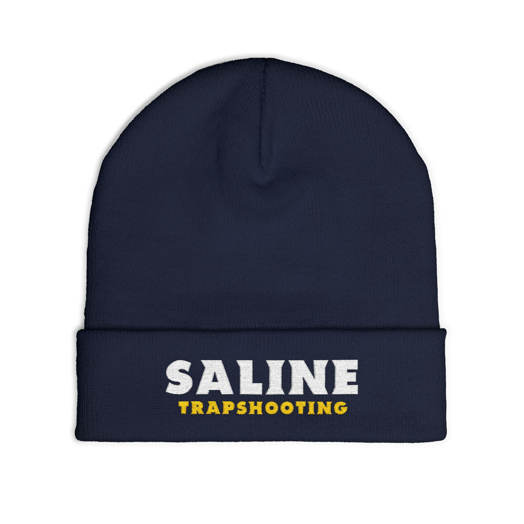 Saline Trapshooting Embroidered Knit Beanie