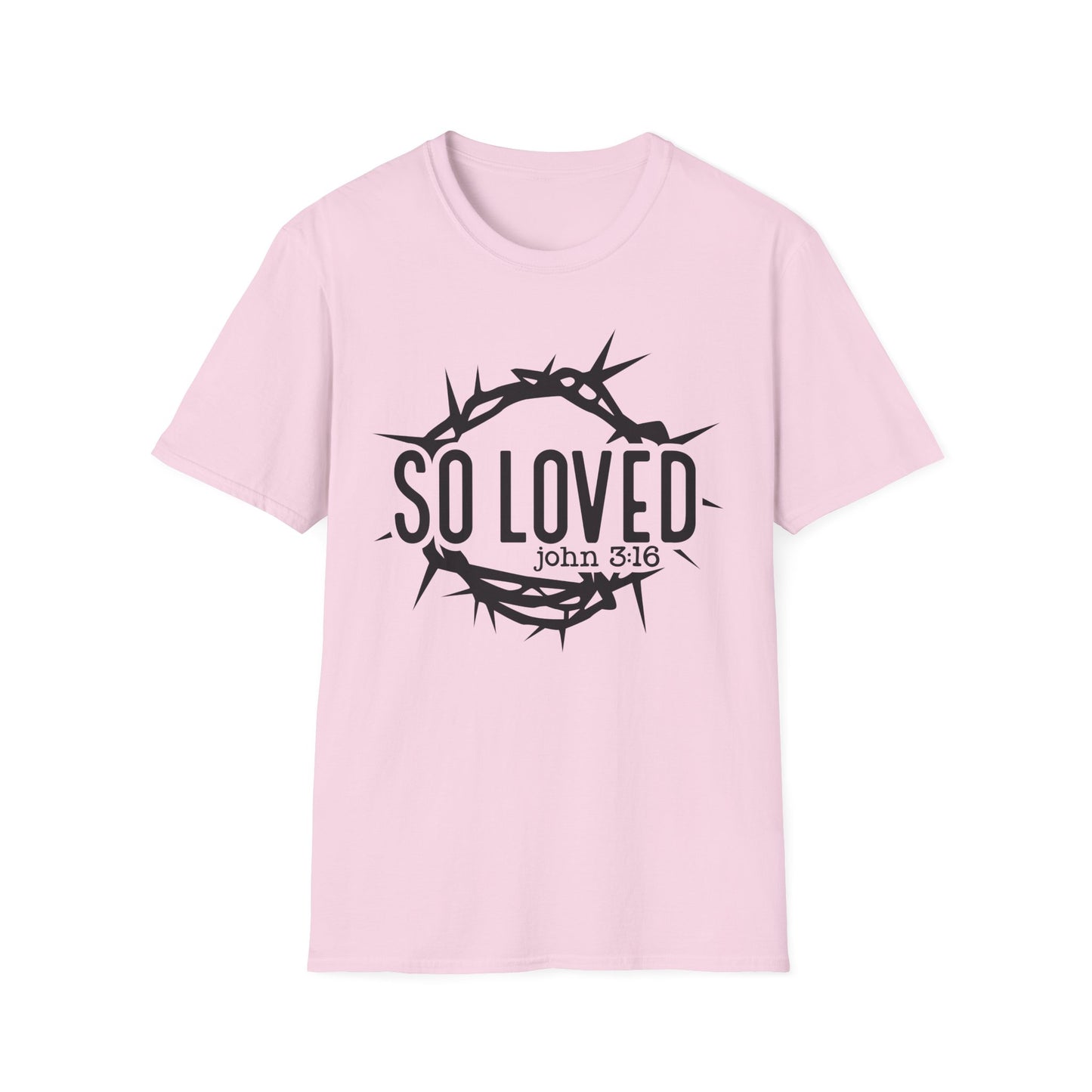 So Loved Unisex Softstyle T-Shirt - Faith-Inspired Apparel for Everyday Wear