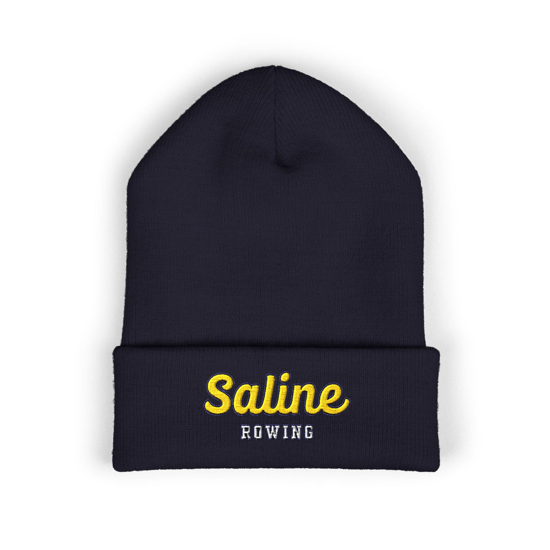 Saline Embroidered Cuffed Beanie