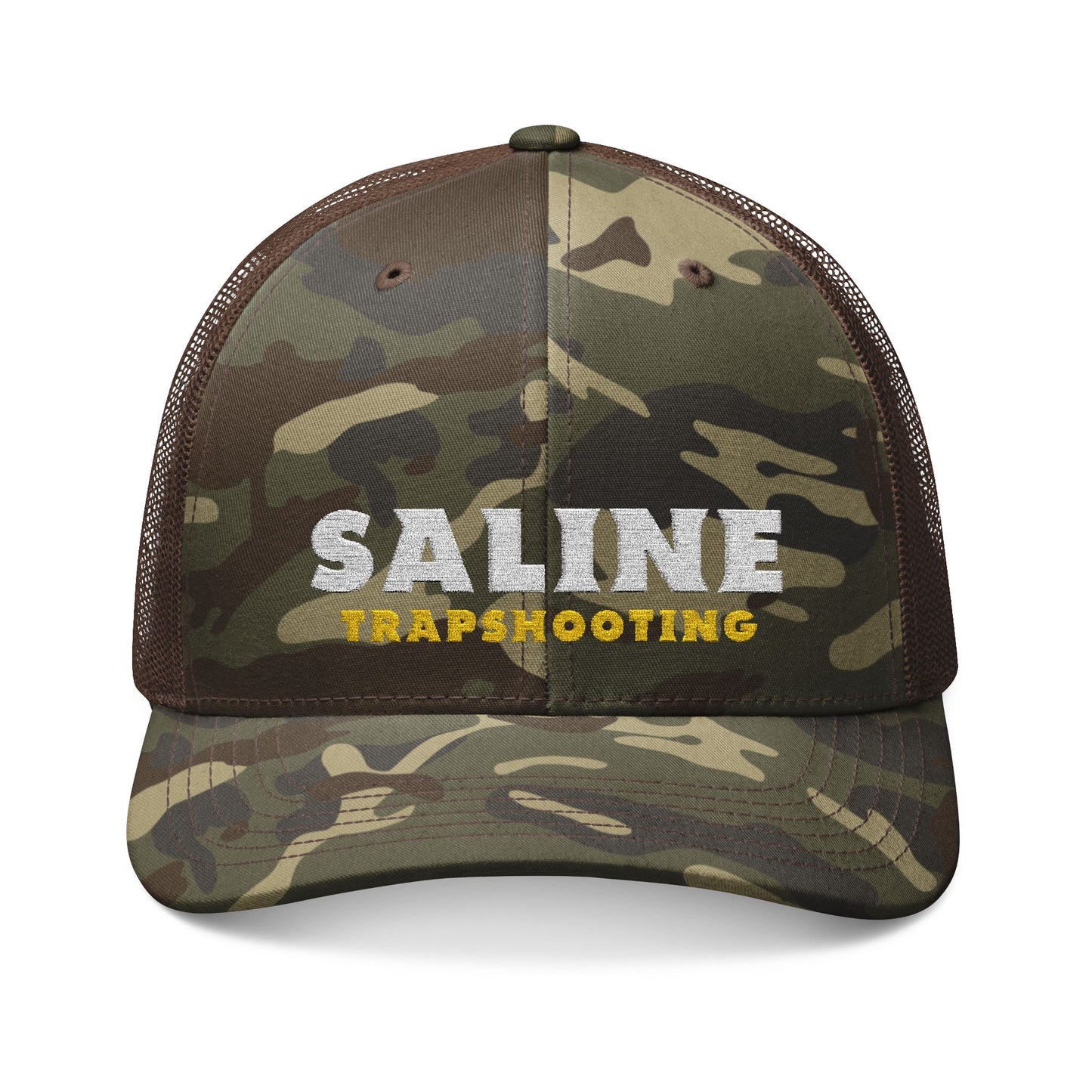 Saline Trap Camo embroidered hat