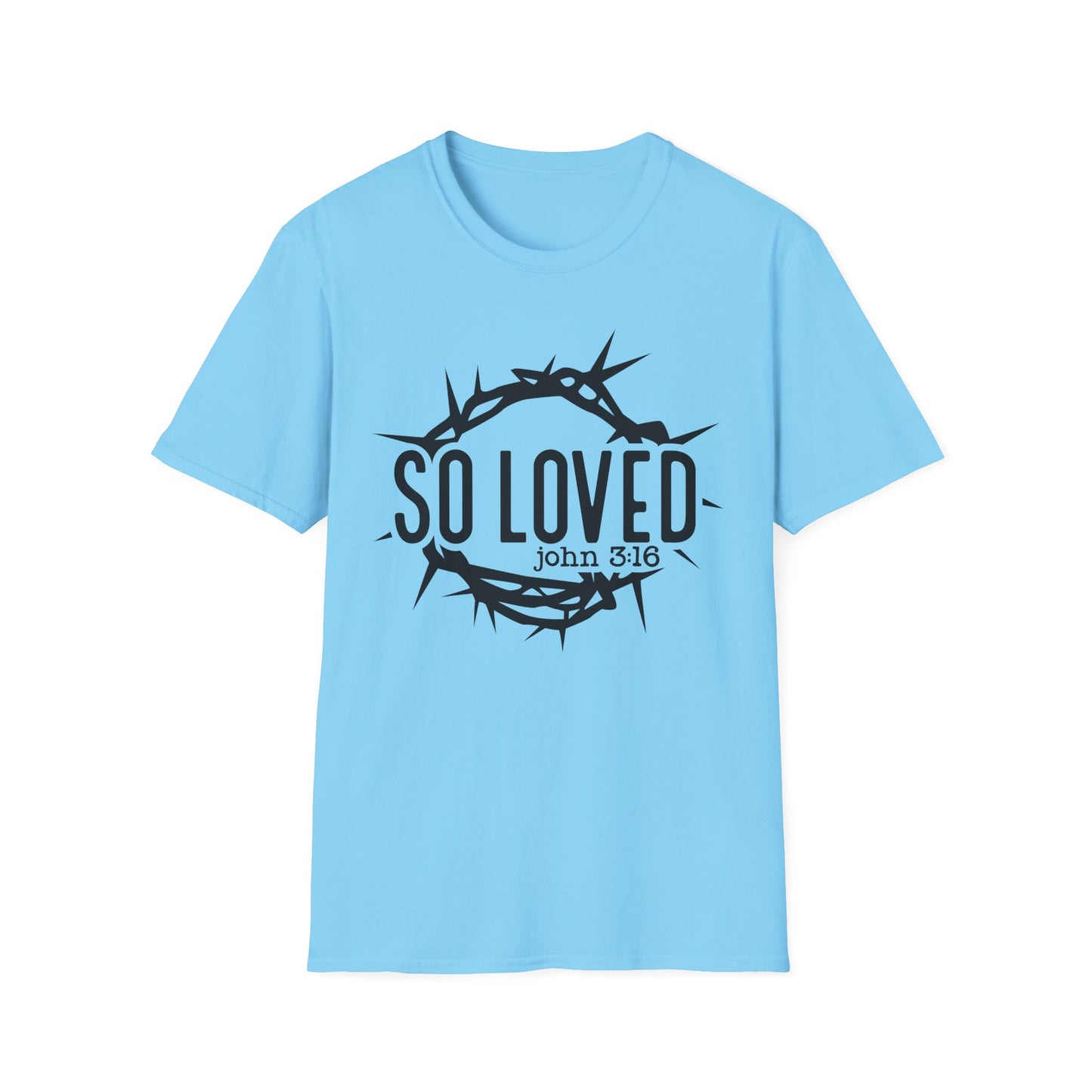 So Loved Unisex Softstyle T-Shirt - Faith-Inspired Apparel for Everyday Wear