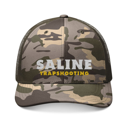 Saline Trap Camo embroidered hat