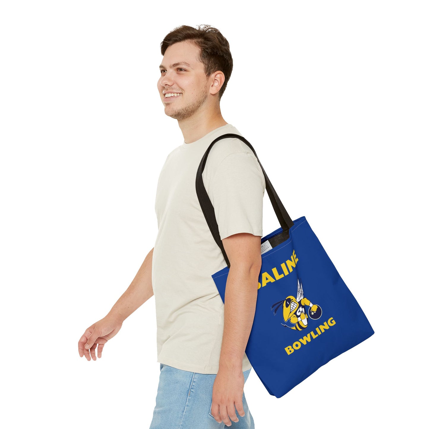 Saline Bowling Tote Bag - Sporty and Stylish Carry-All for Bowling Enthusiasts