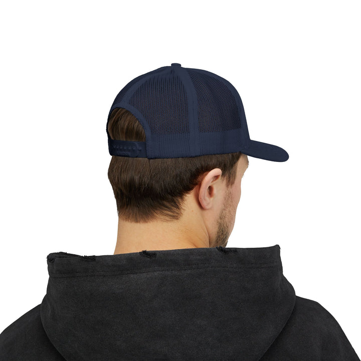 Saline Lacross Logo Embroidered Trucker Hat