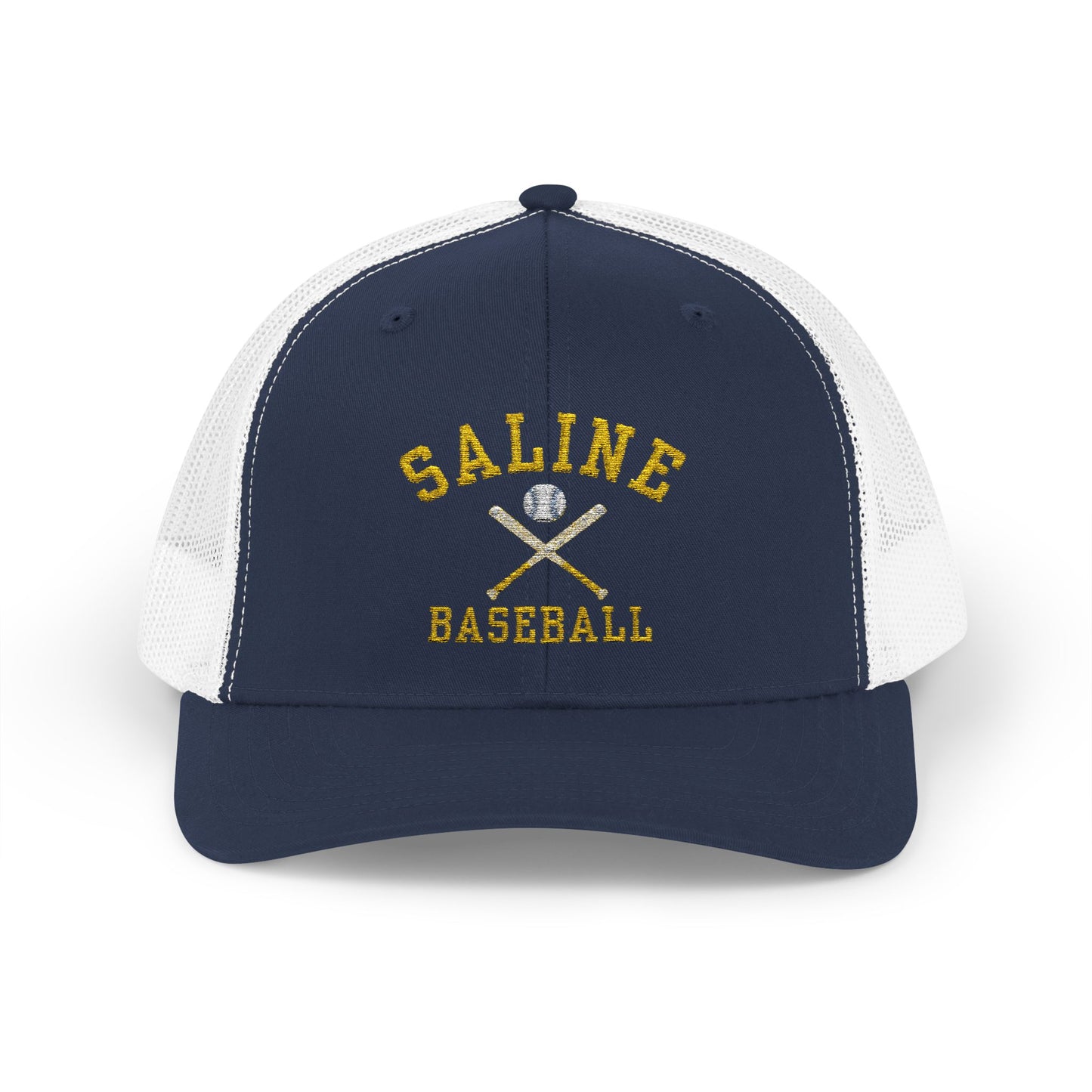 Saline Baseball Retro Trucker Hat