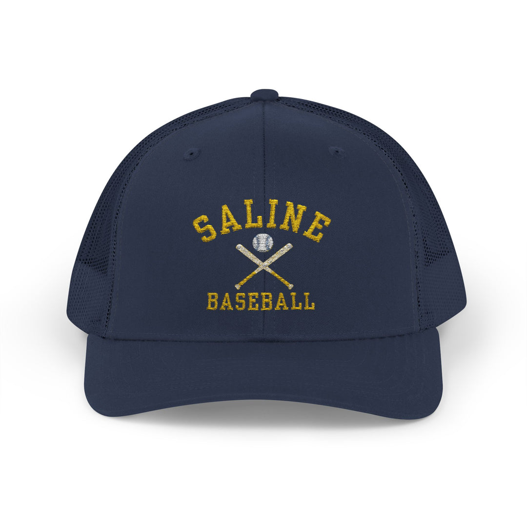 Saline Baseball Retro Trucker Hat