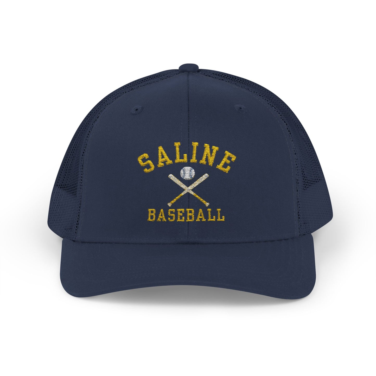Saline Baseball Retro Trucker Hat