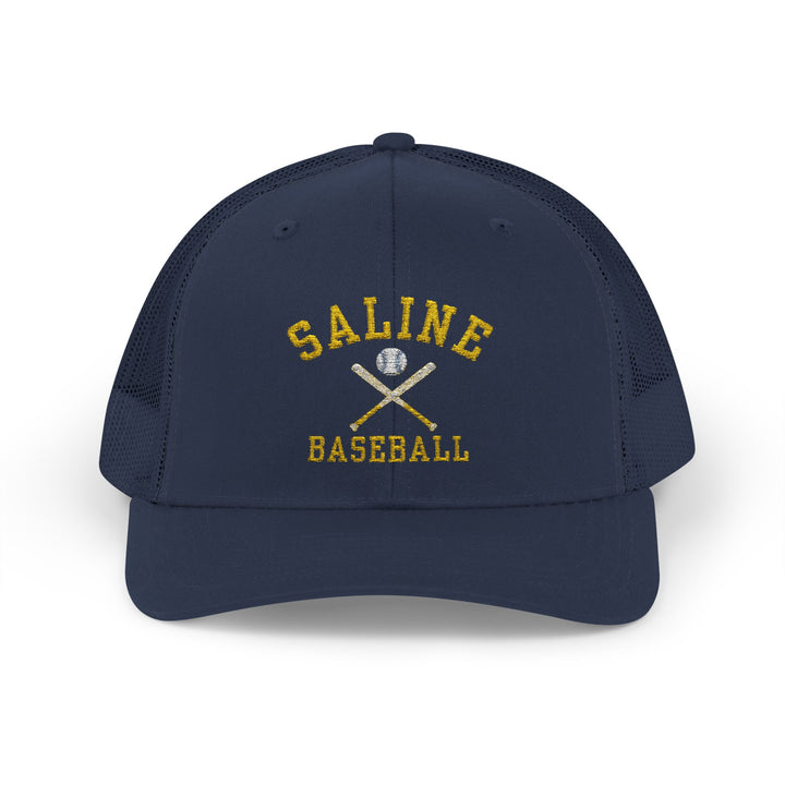 Saline Baseball Retro Trucker Hat