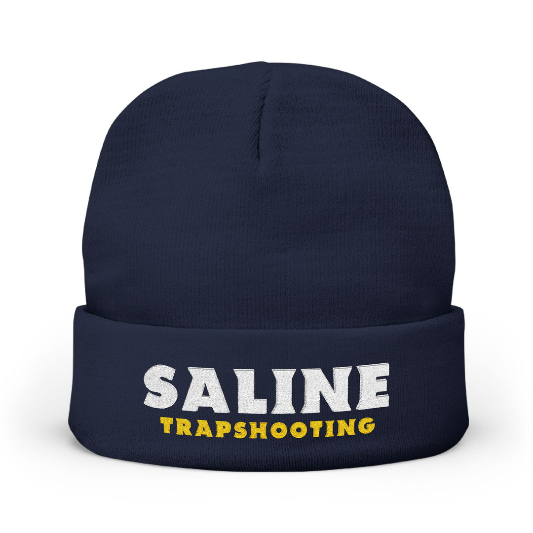 Saline Trapshooting Embroidered Knit Beanie