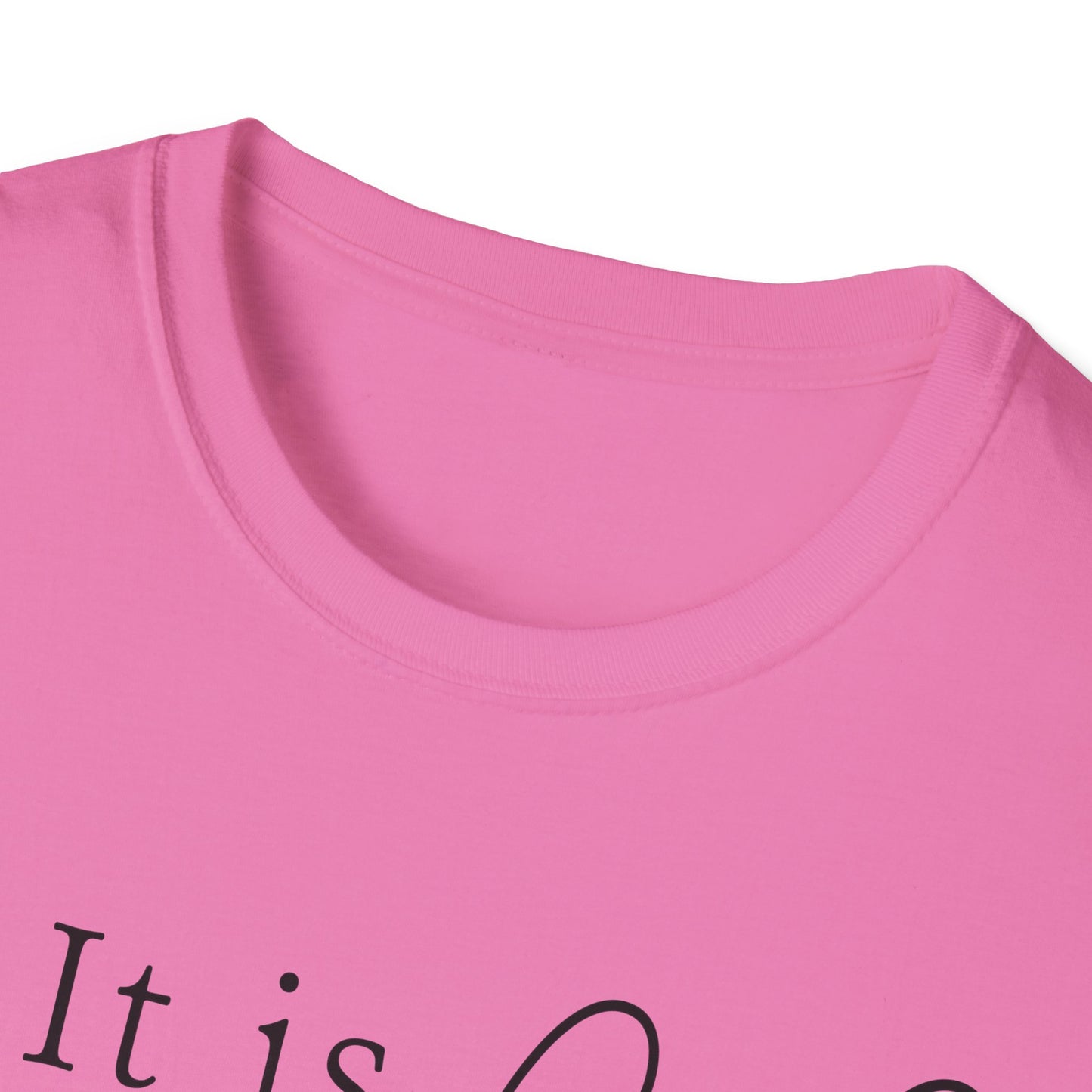 Inspirational Unisex Softstyle T-Shirt - "It is Finished" - Perfect for Faith-Based Gifts