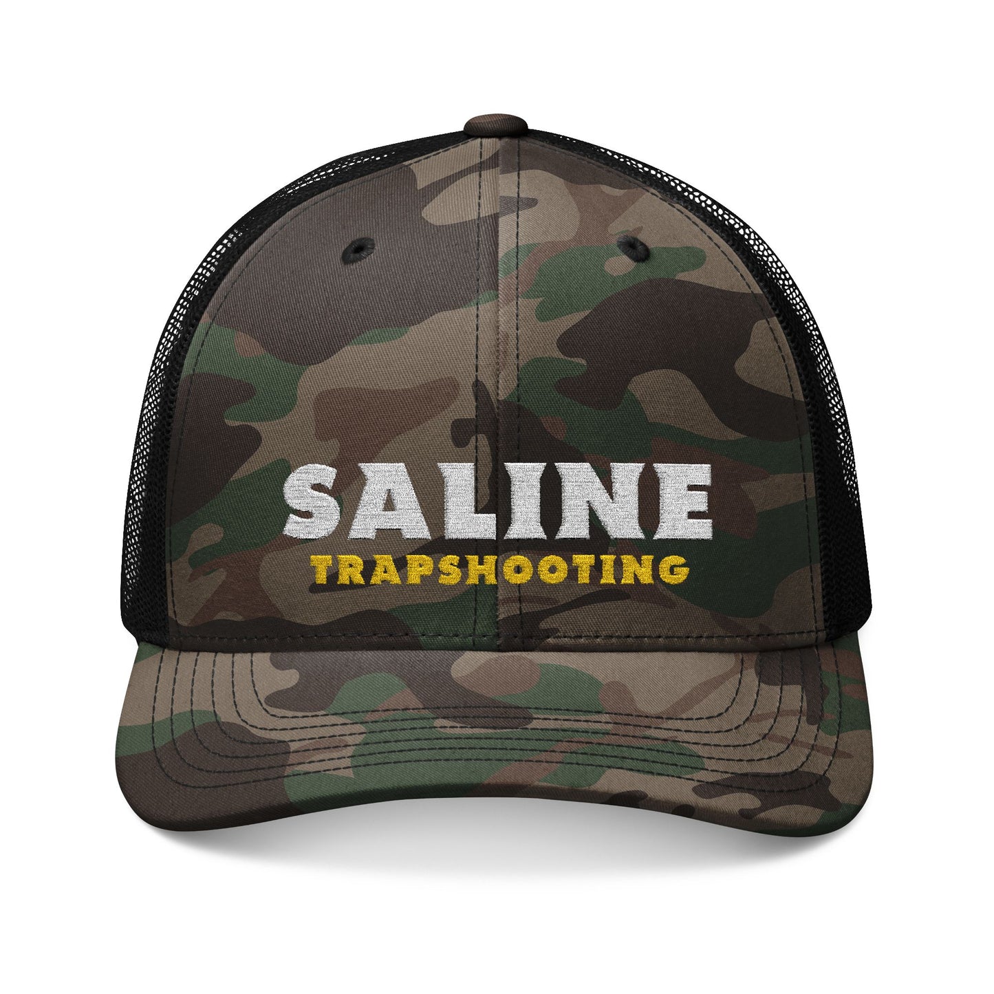 Saline Trap Camo embroidered hat