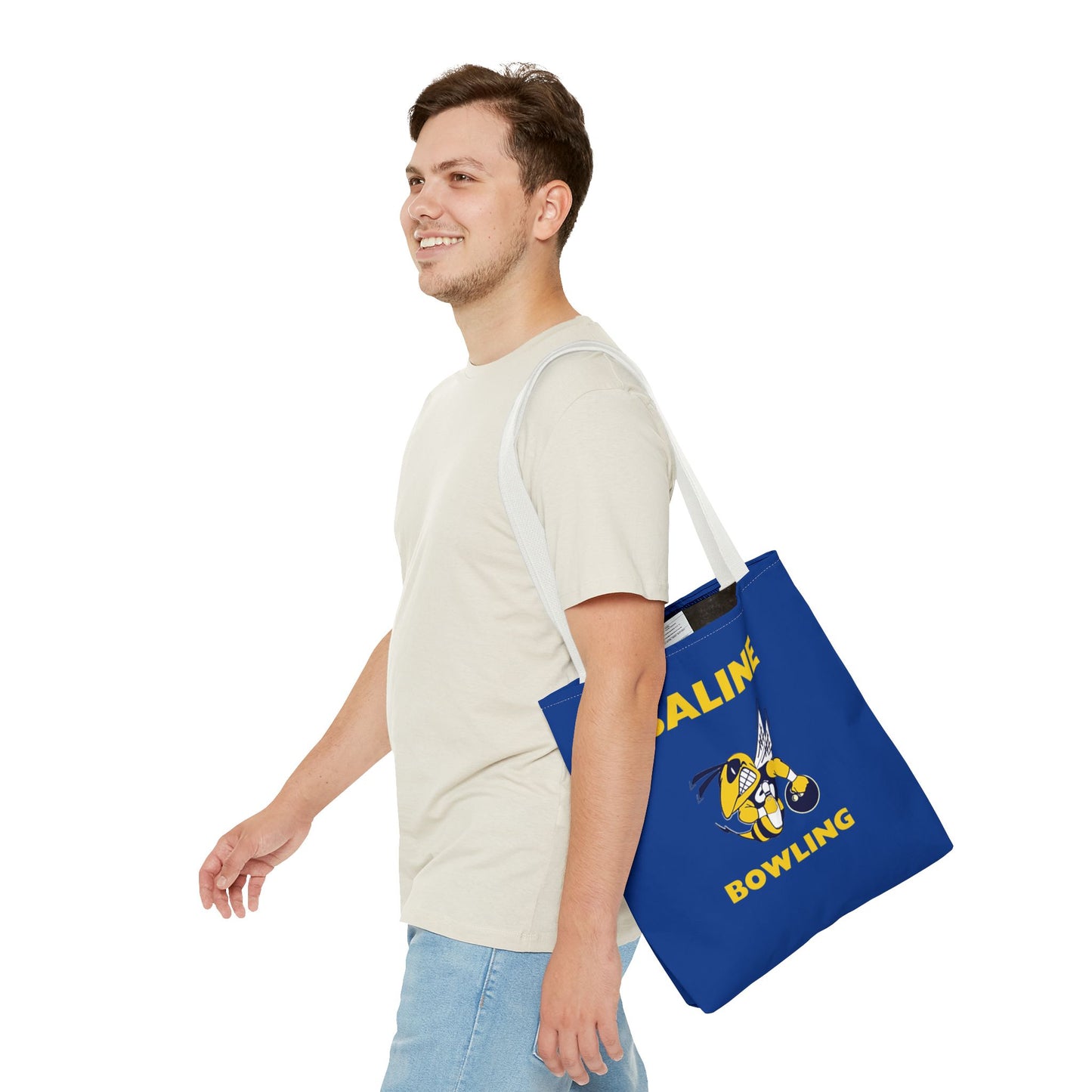 Saline Bowling Tote Bag - Sporty and Stylish Carry-All for Bowling Enthusiasts